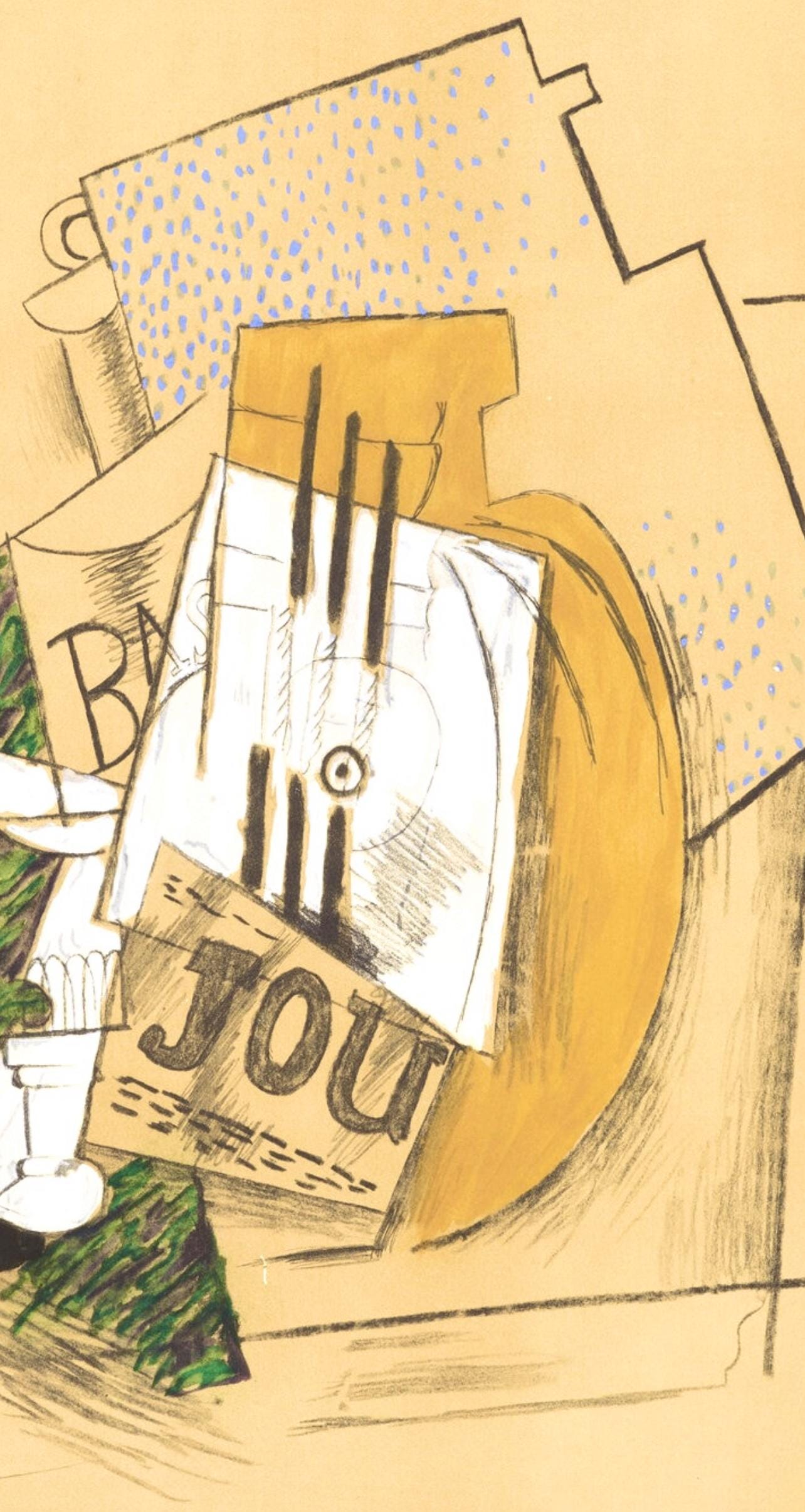 Pablo Picasso, Nature Morte, Douze Contemporains, Lithograph