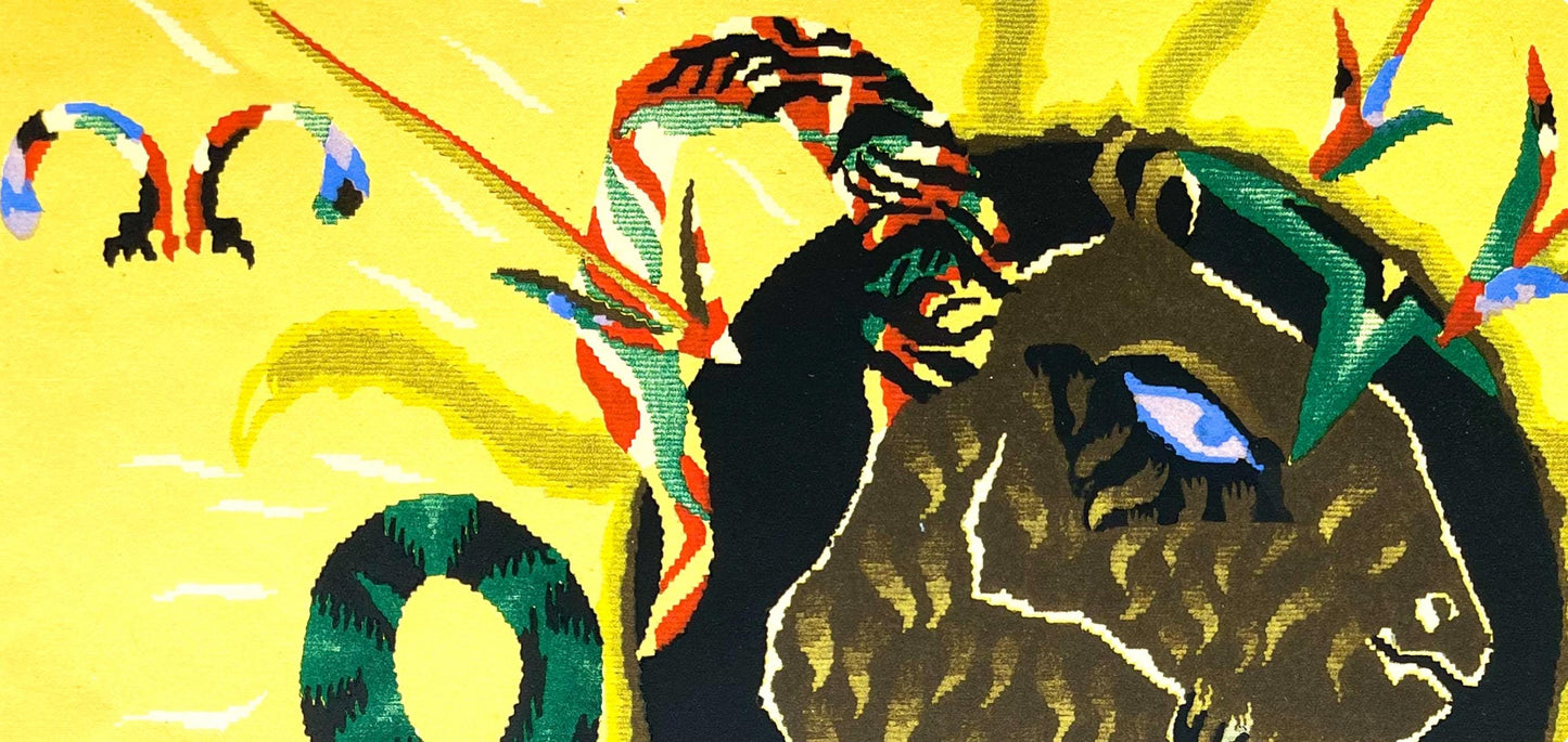 Jean Lurat, Le Capricorne (Capricorn), Les Signes Du Zodiaque, Lithograph