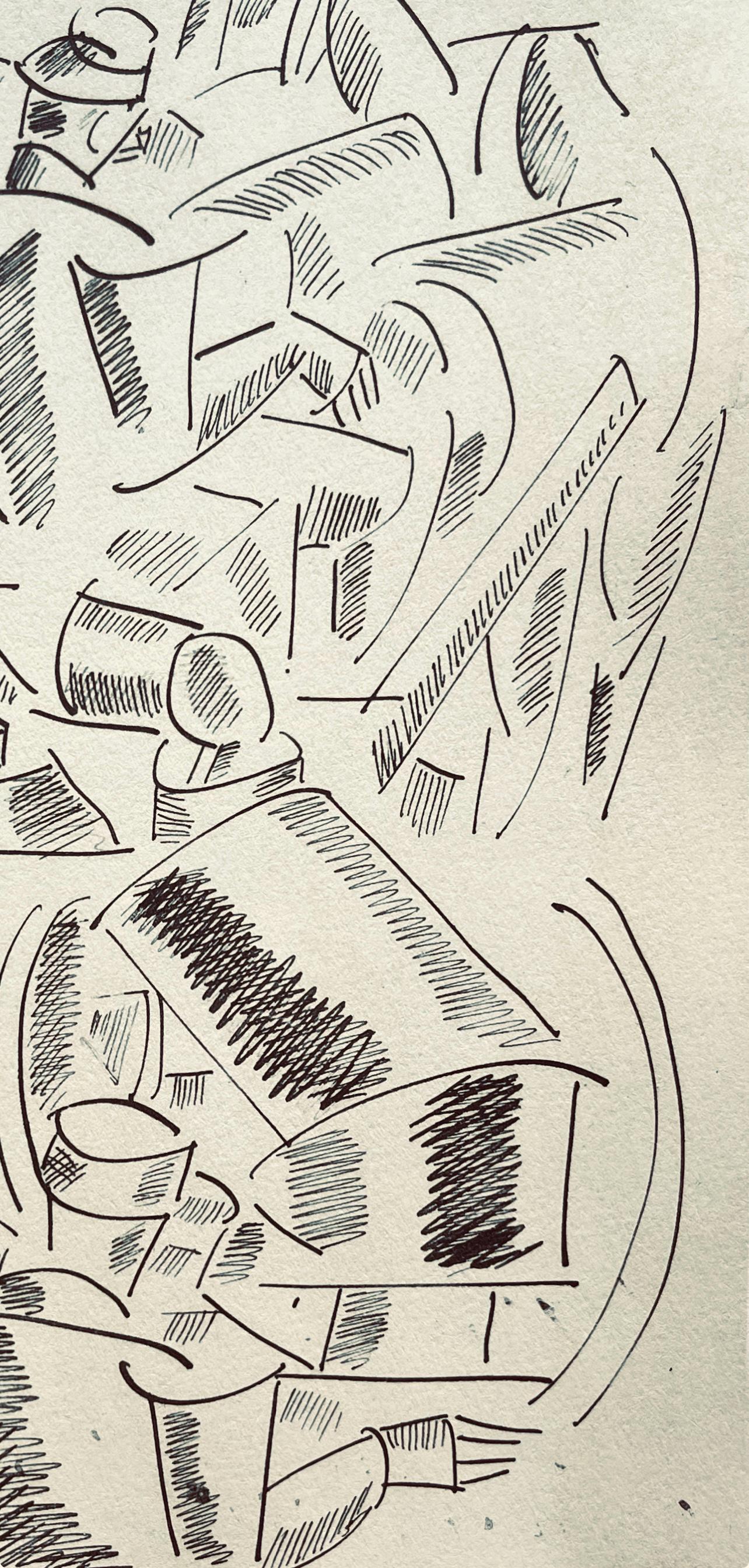 Fernand Lger, La Cuisine Roulante, Fernand Lger, Dessins De Guerre, Lithograph