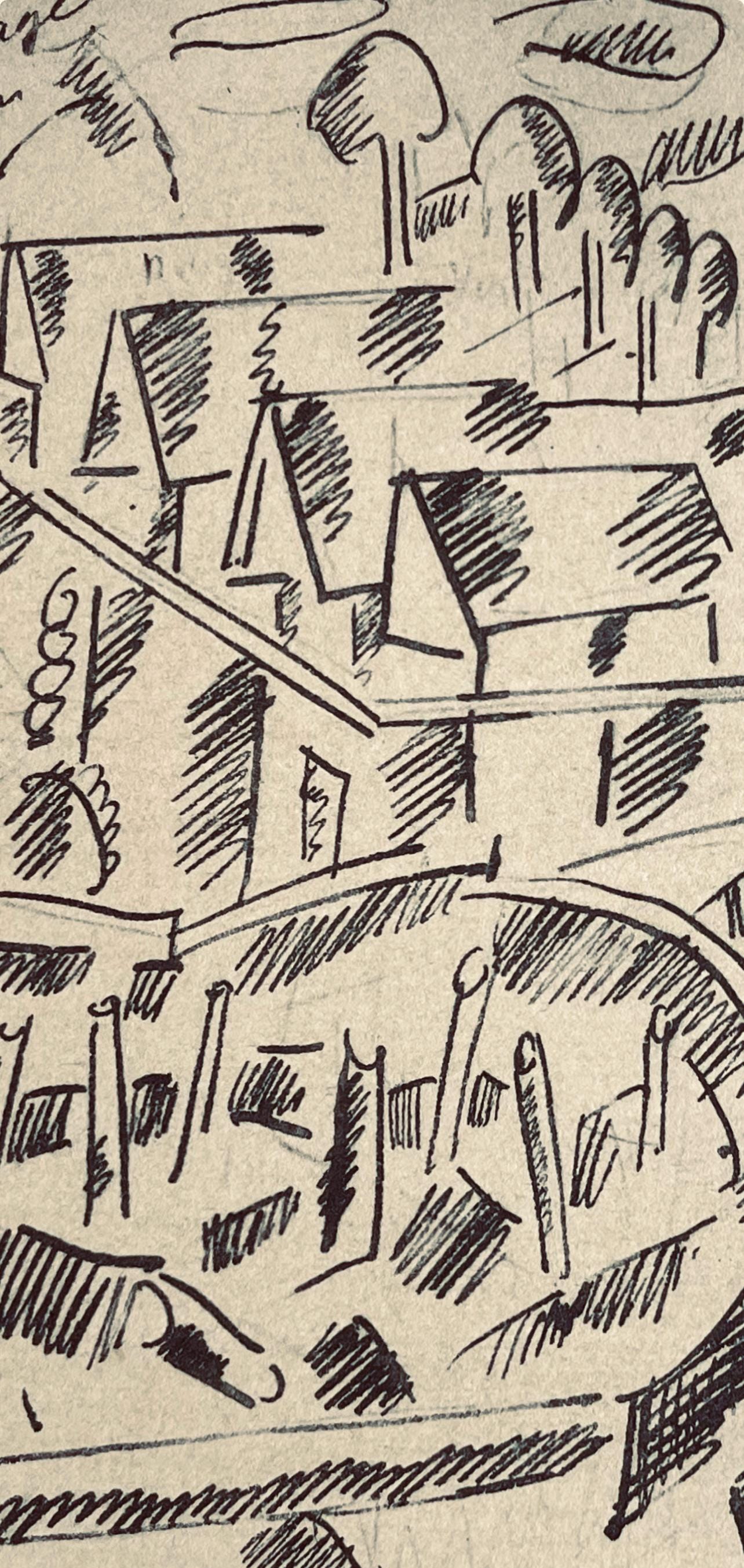 Fernand Lger, Aux Alentours De Verdun, Fernand Lger, Dessins De Guerre, Lithograph