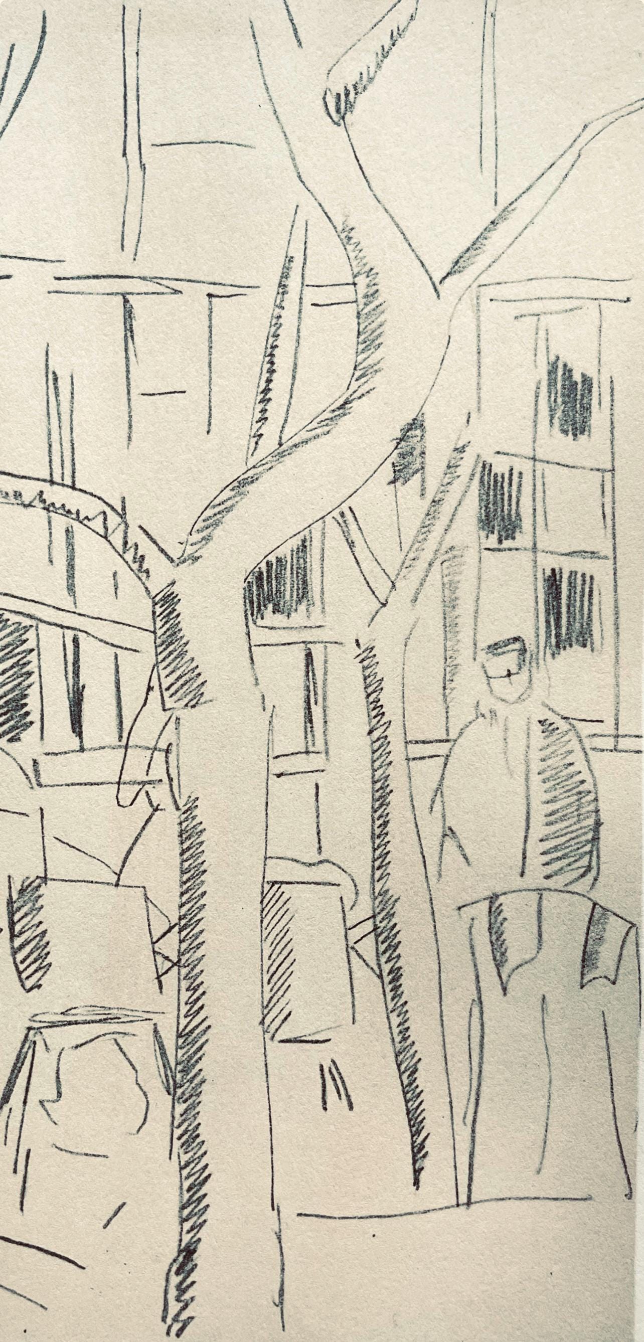 Fernand Lger, Dans Verdun, Fernand Lger, Dessins De Guerre, Lithograph