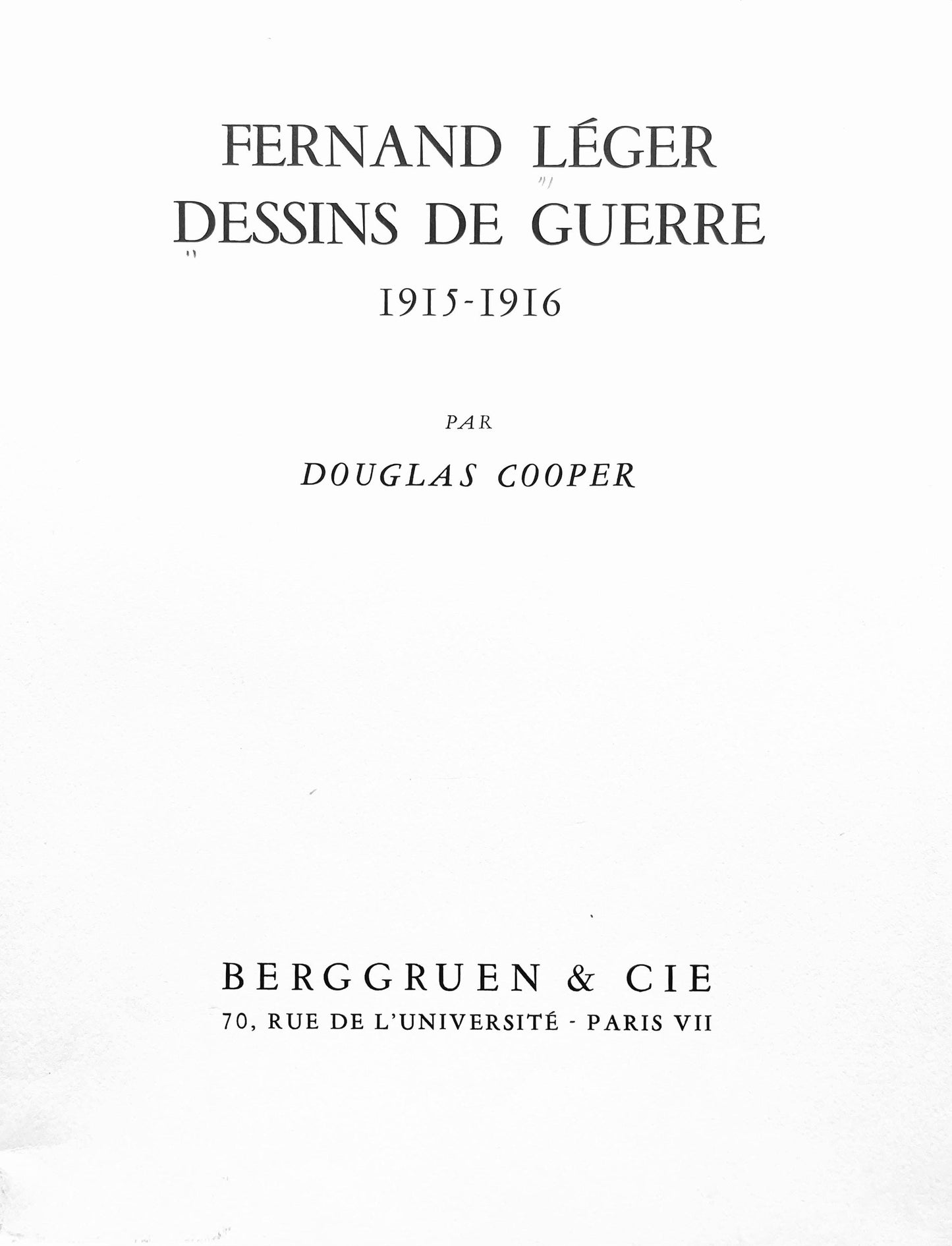 Fernand Lger, Paysage A Verdun, Fernand Lger, Dessins De Guerre, Lithograph