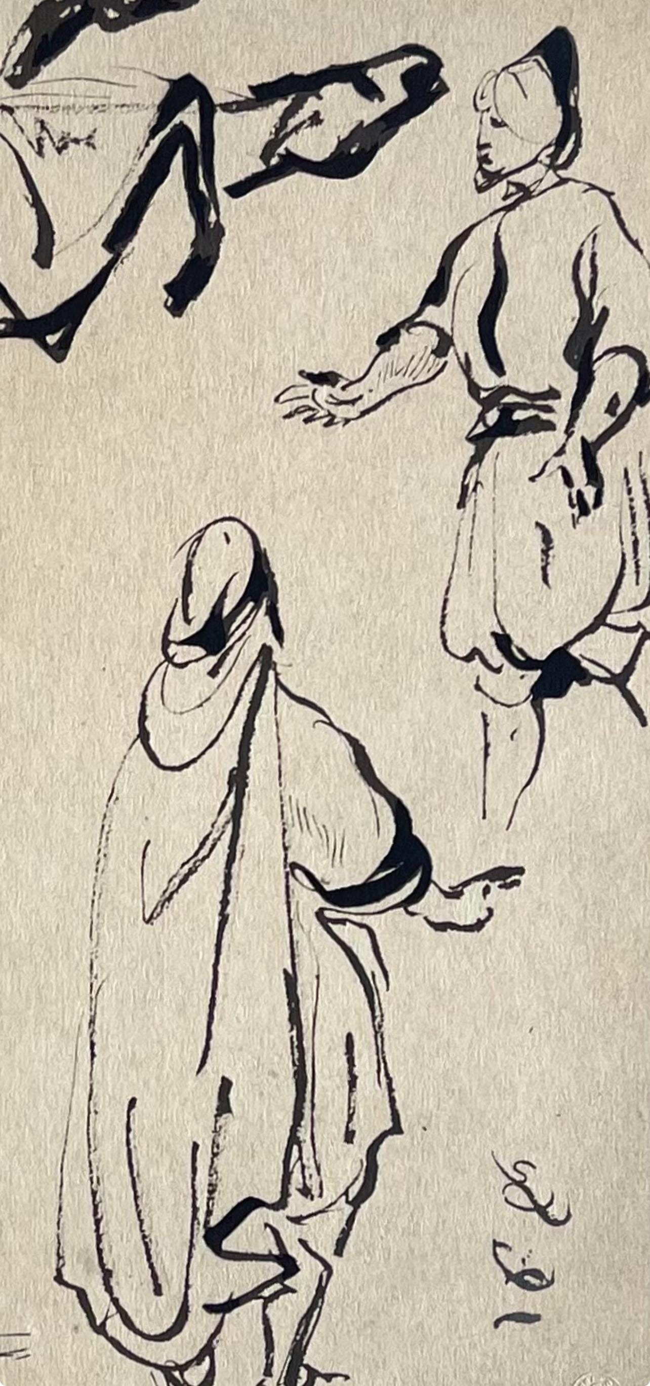 Eugne Delacroix, Composition, Trente Et Un Dessins Et Aquarelles Du Maroc, Lithograph