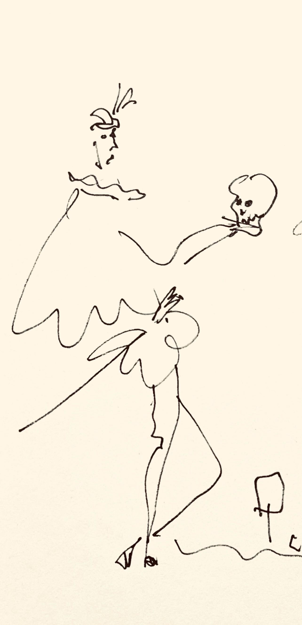 Pablo Picasso, Shakespeare Viii (Bloch 1197), Picasso-Aragon Shakespeare, Lithograph