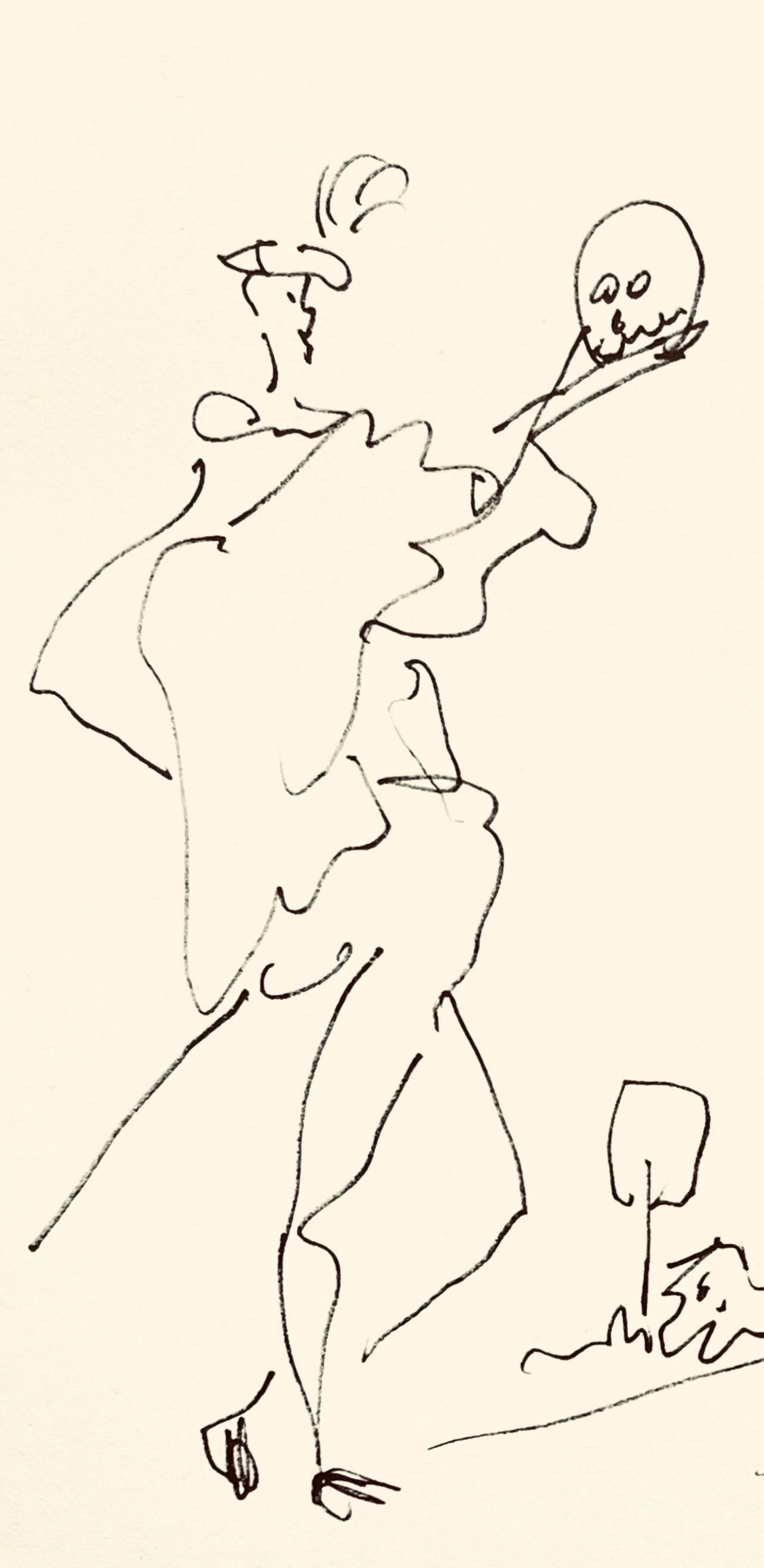 Pablo Picasso, Shakespeare Ix (Bloch 1197), Picasso-Aragon Shakespeare, Lithograph