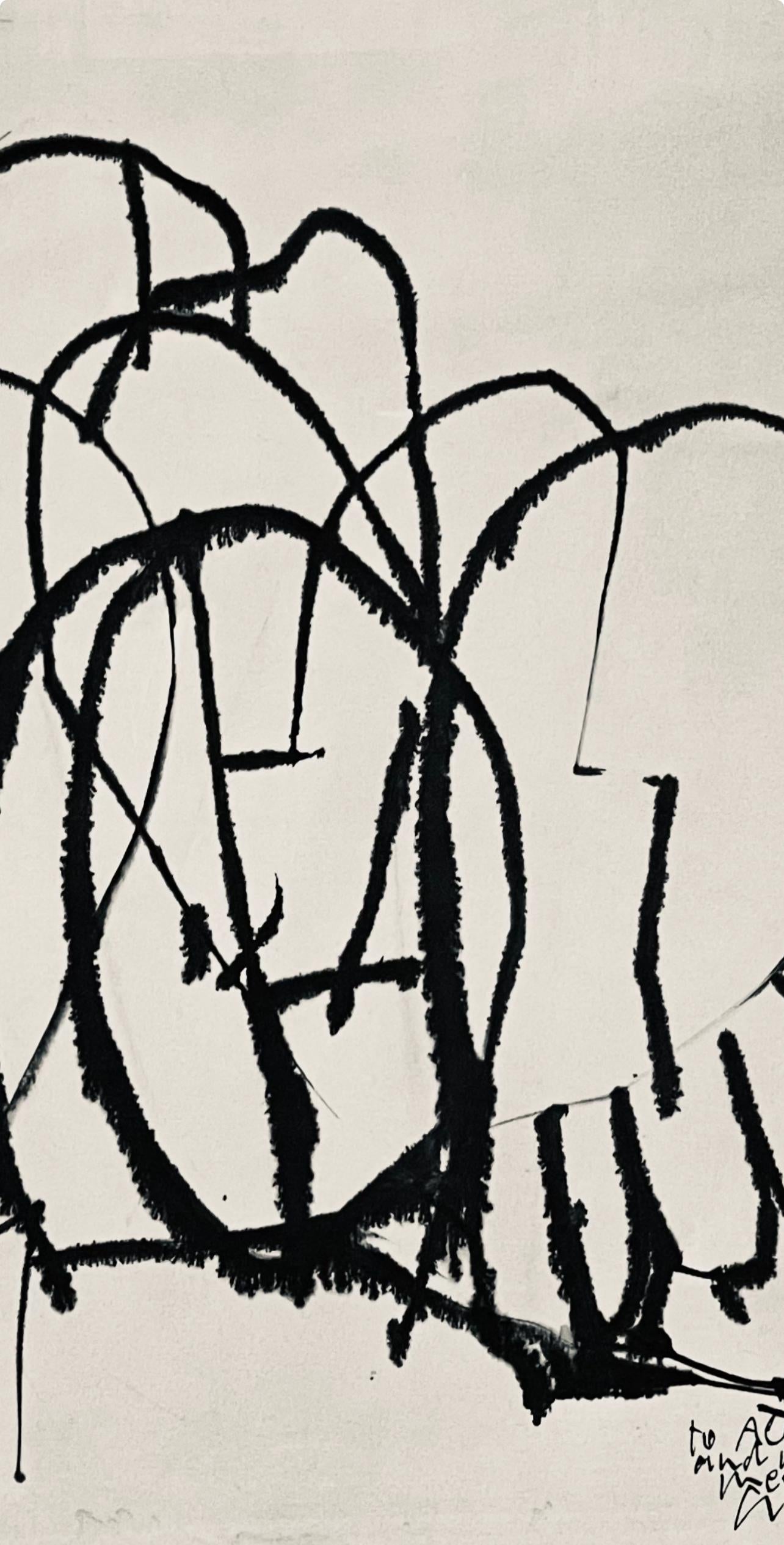 Abraham Rattner, The Seekers, Lithograph