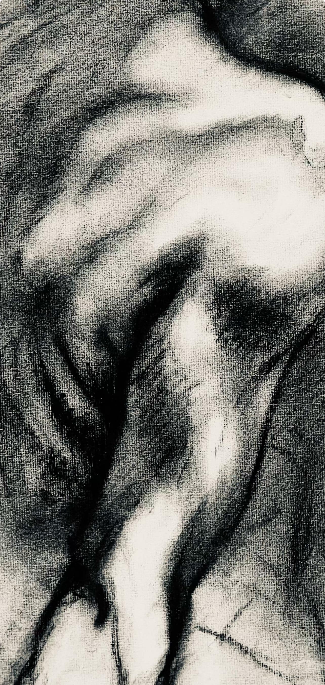 Ian Hornak, Renaissance Female Nude Figure Study, 1963, Original Drawing