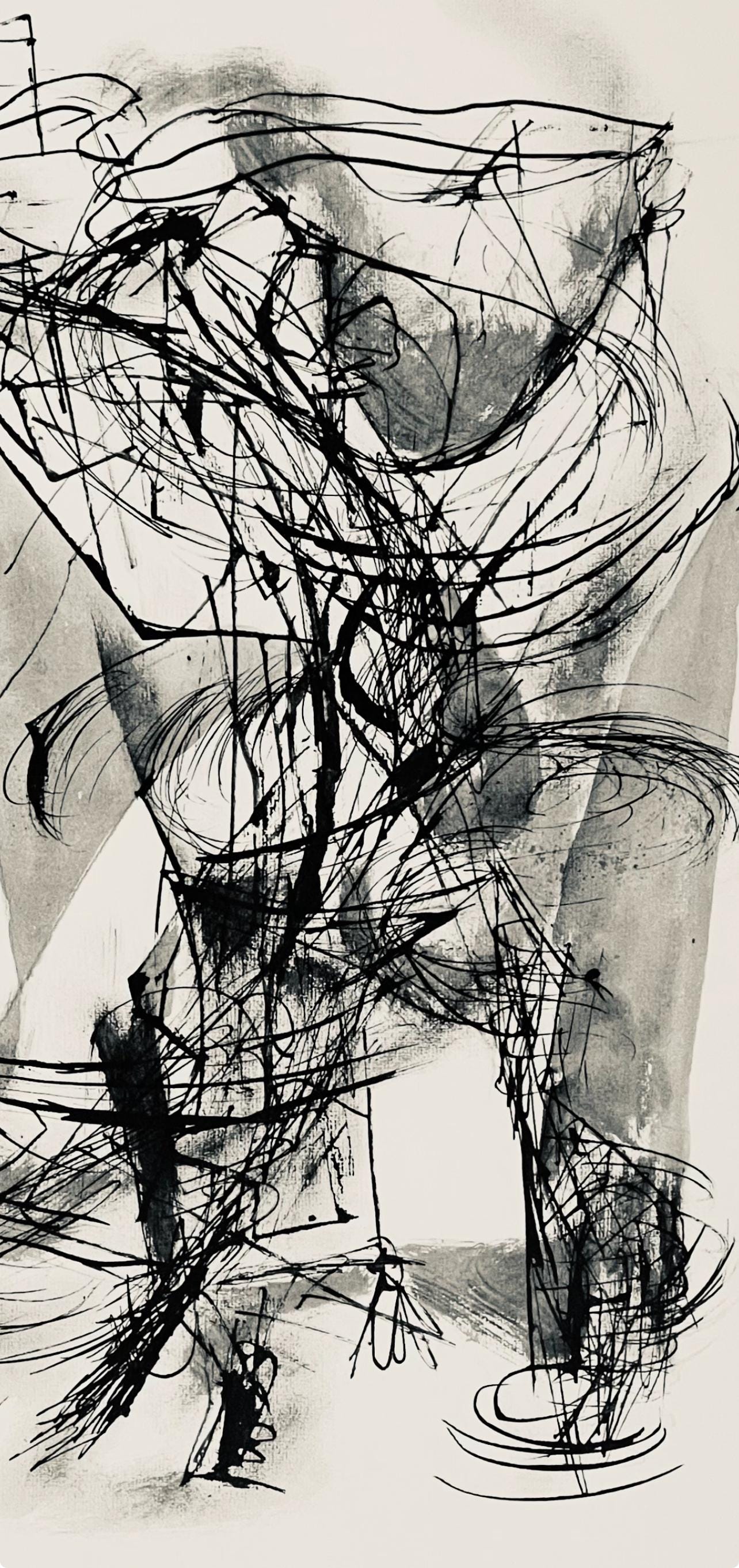 Abraham Rattner, Job, Lithograph