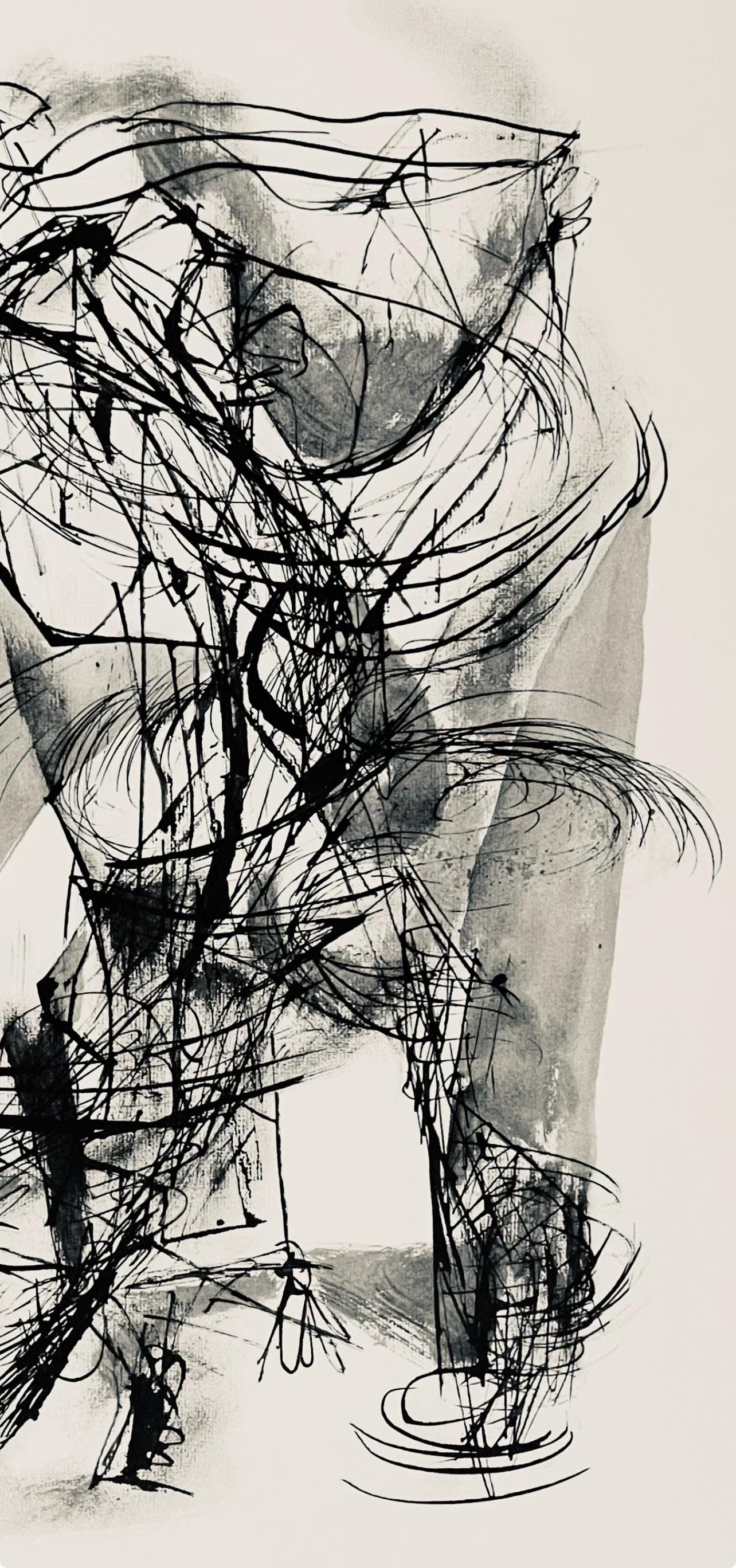Abraham Rattner, Job, Lithograph
