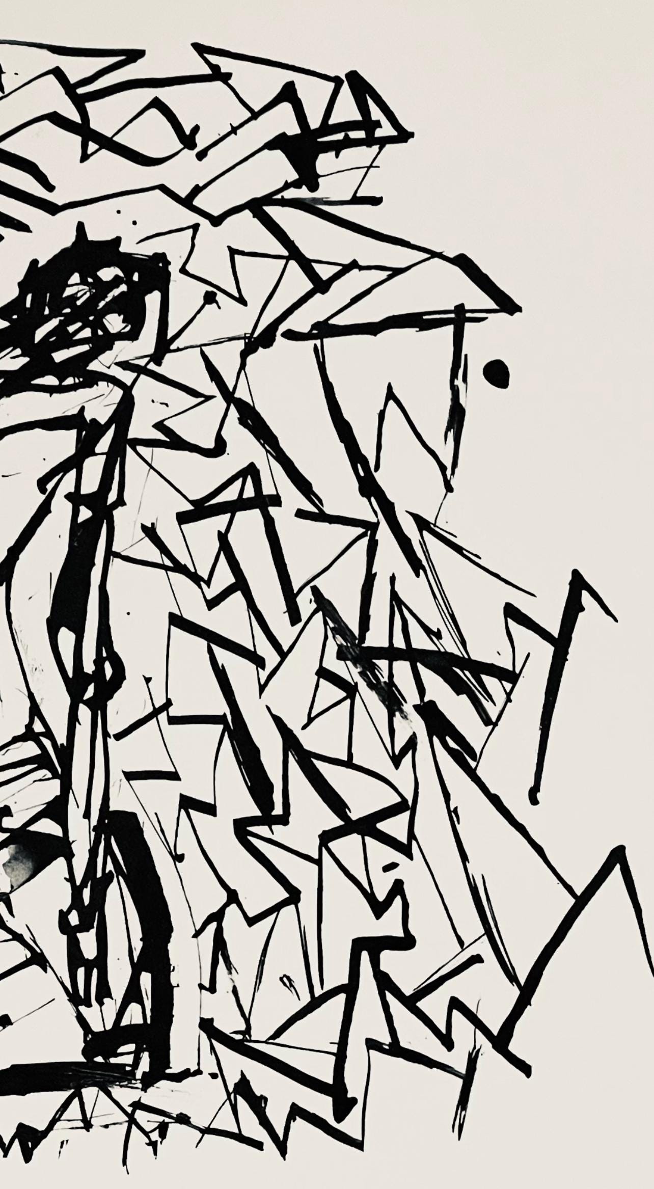 Abraham Rattner, Christ Surrounded By Thorn, Lithograph