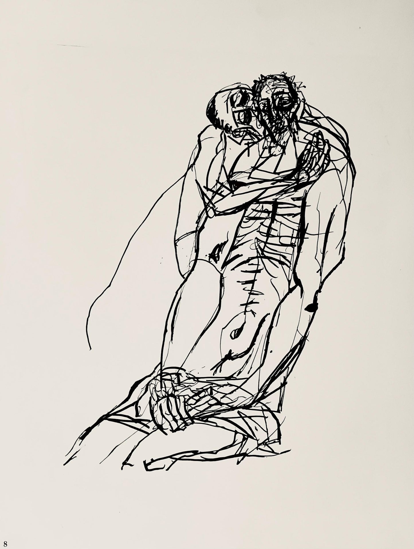 Abraham Rattner, Pieta, Lithograph