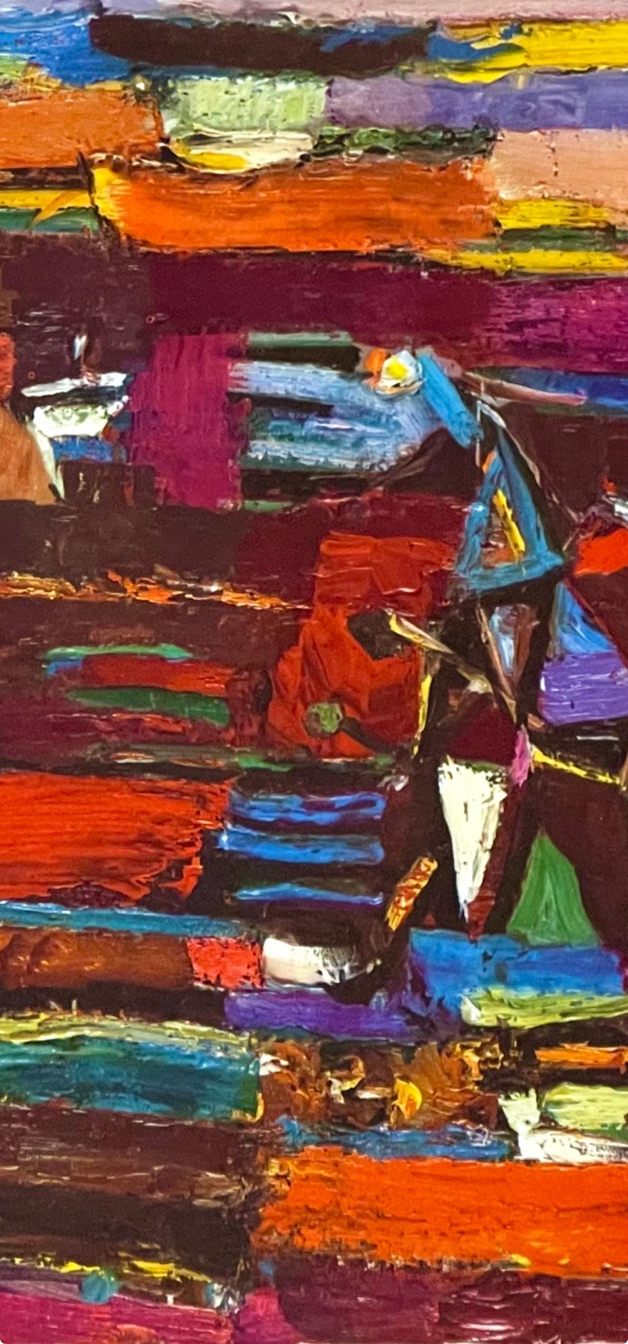 Abraham Rattner, Study For Farmscape, Lithograph