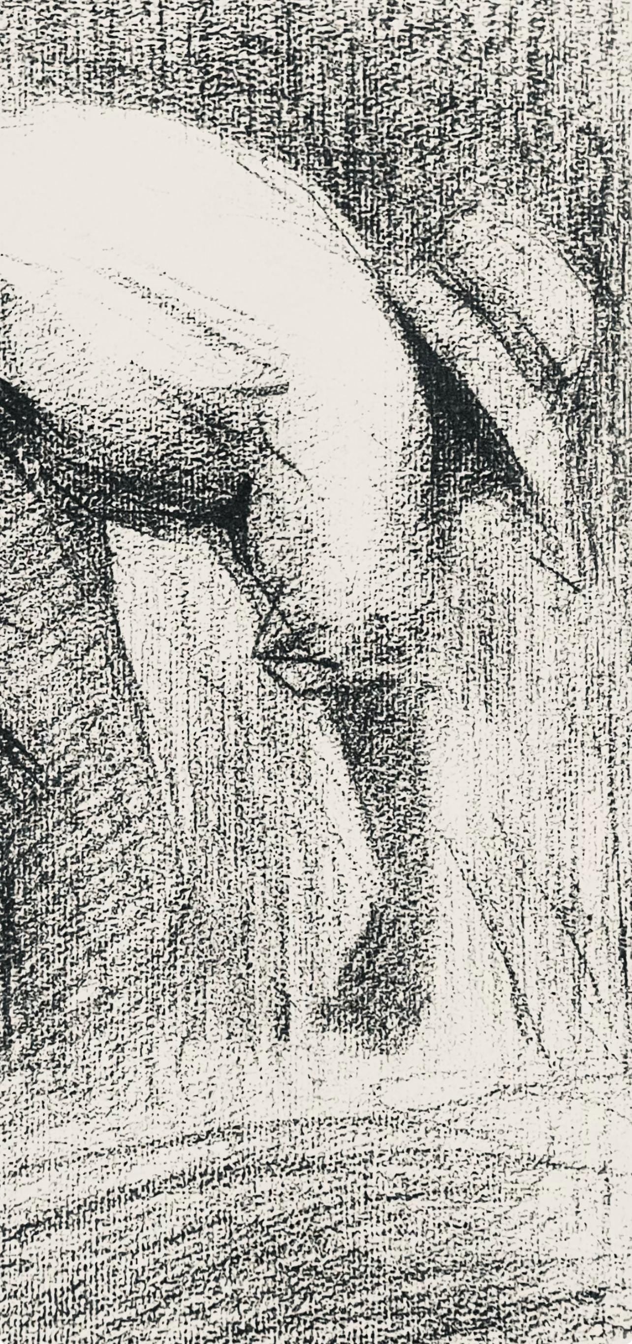 Georges Seurat, Le Moissonneur, Seurat, Lithograph