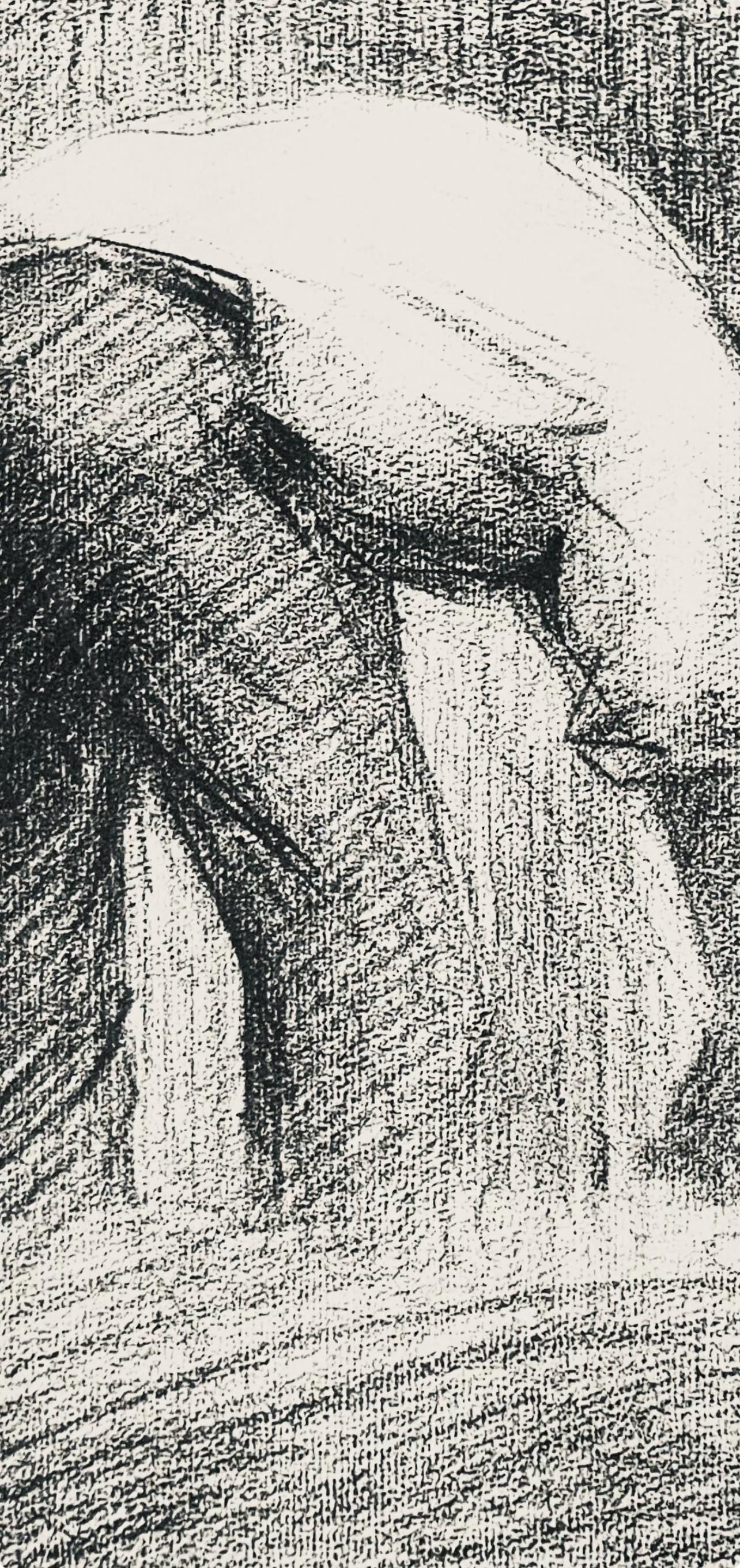 Georges Seurat, Le Moissonneur, Seurat, Lithograph