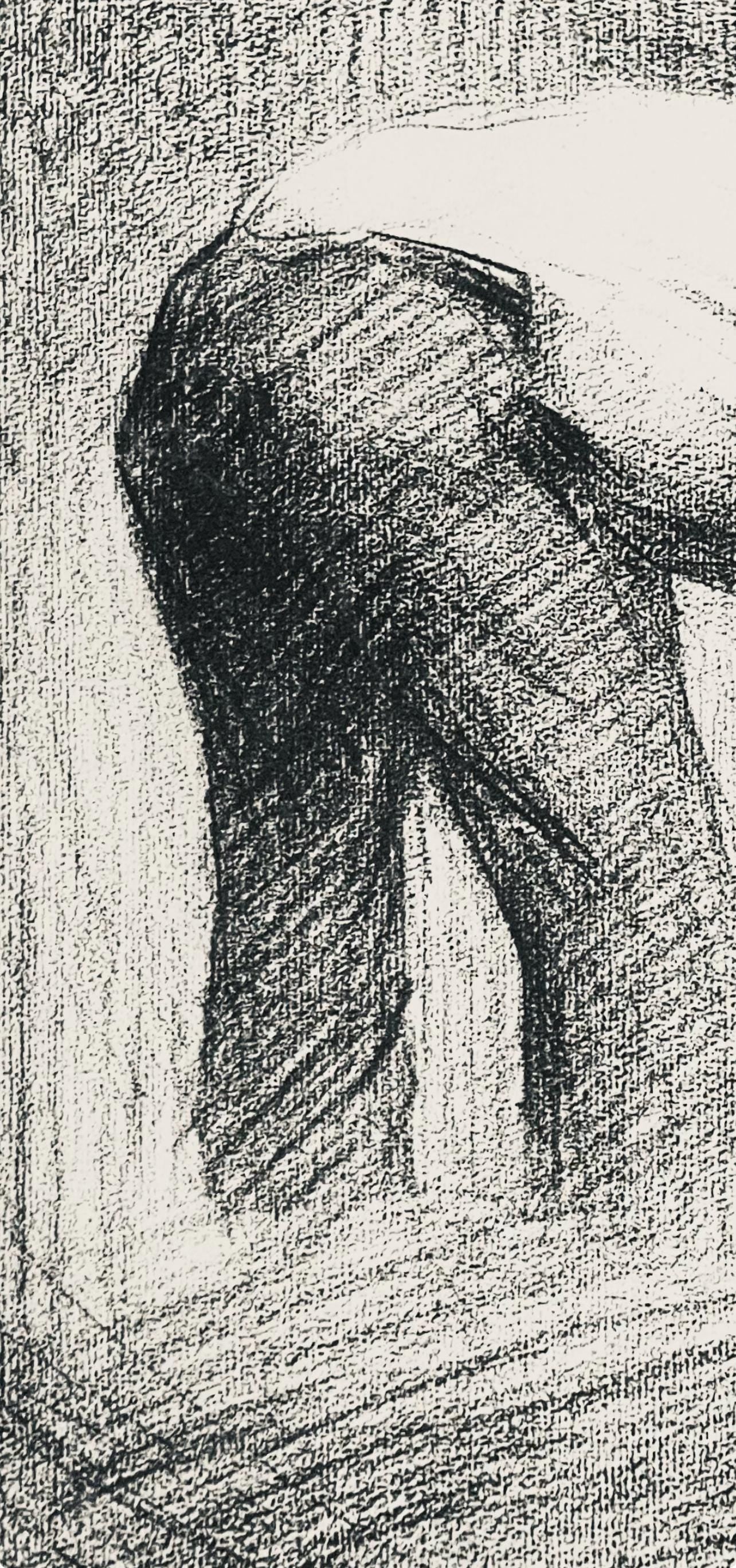 Georges Seurat, Le Moissonneur, Seurat, Lithograph