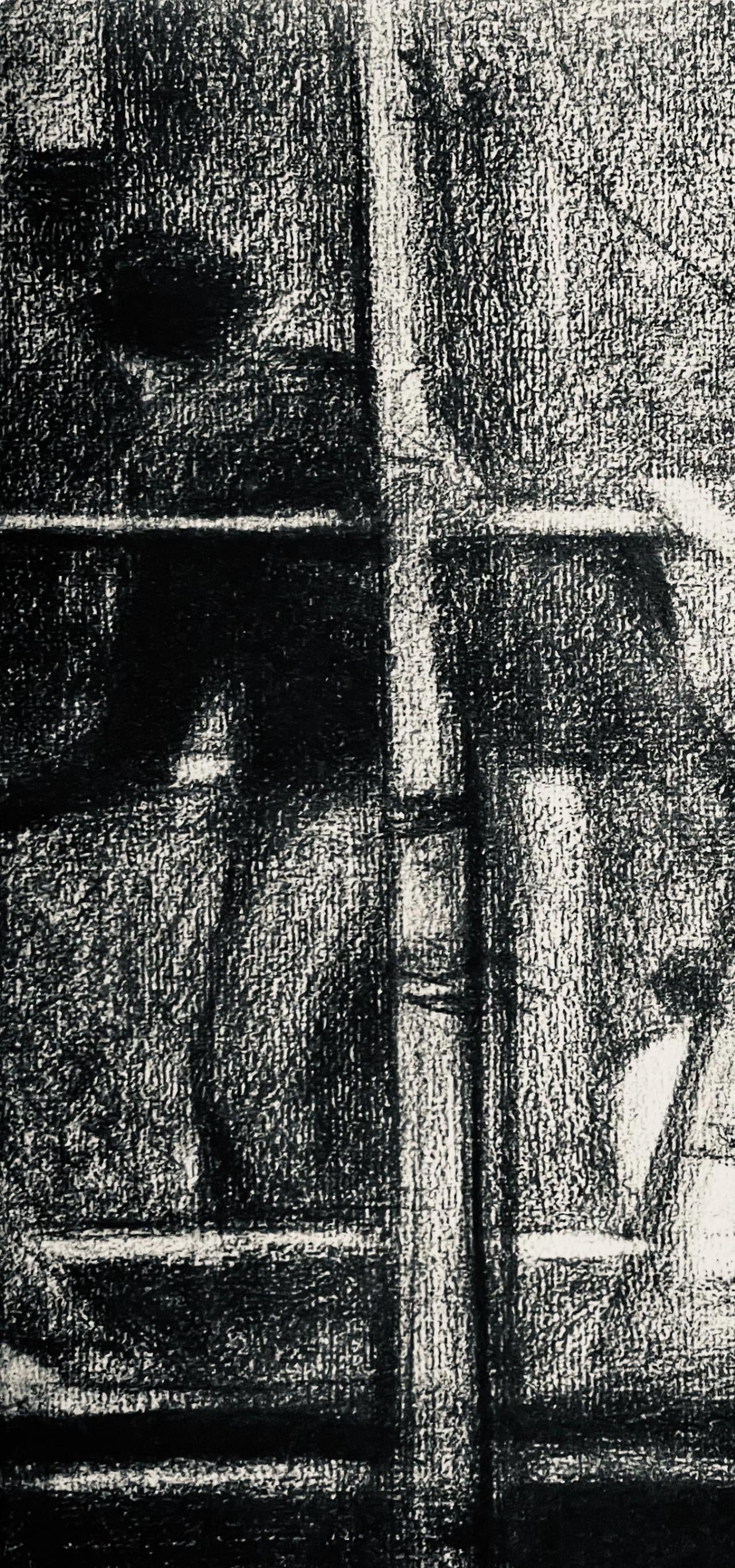 Georges Seurat, L'Chafaudage, Seurat, Lithograph