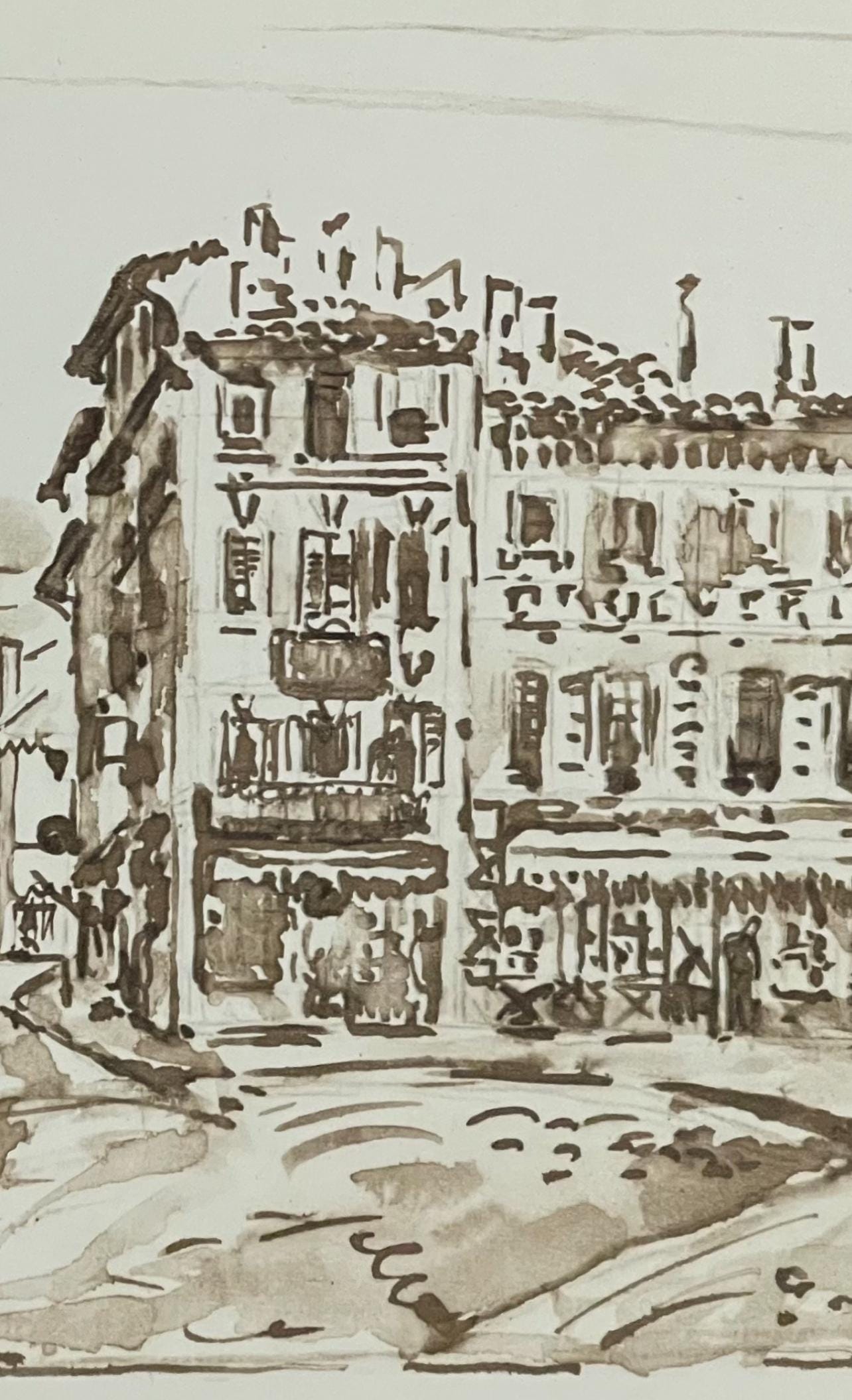 Paul Signac, Avignon. Le Motif De Jongkind, Signac Dessins, Lithograph