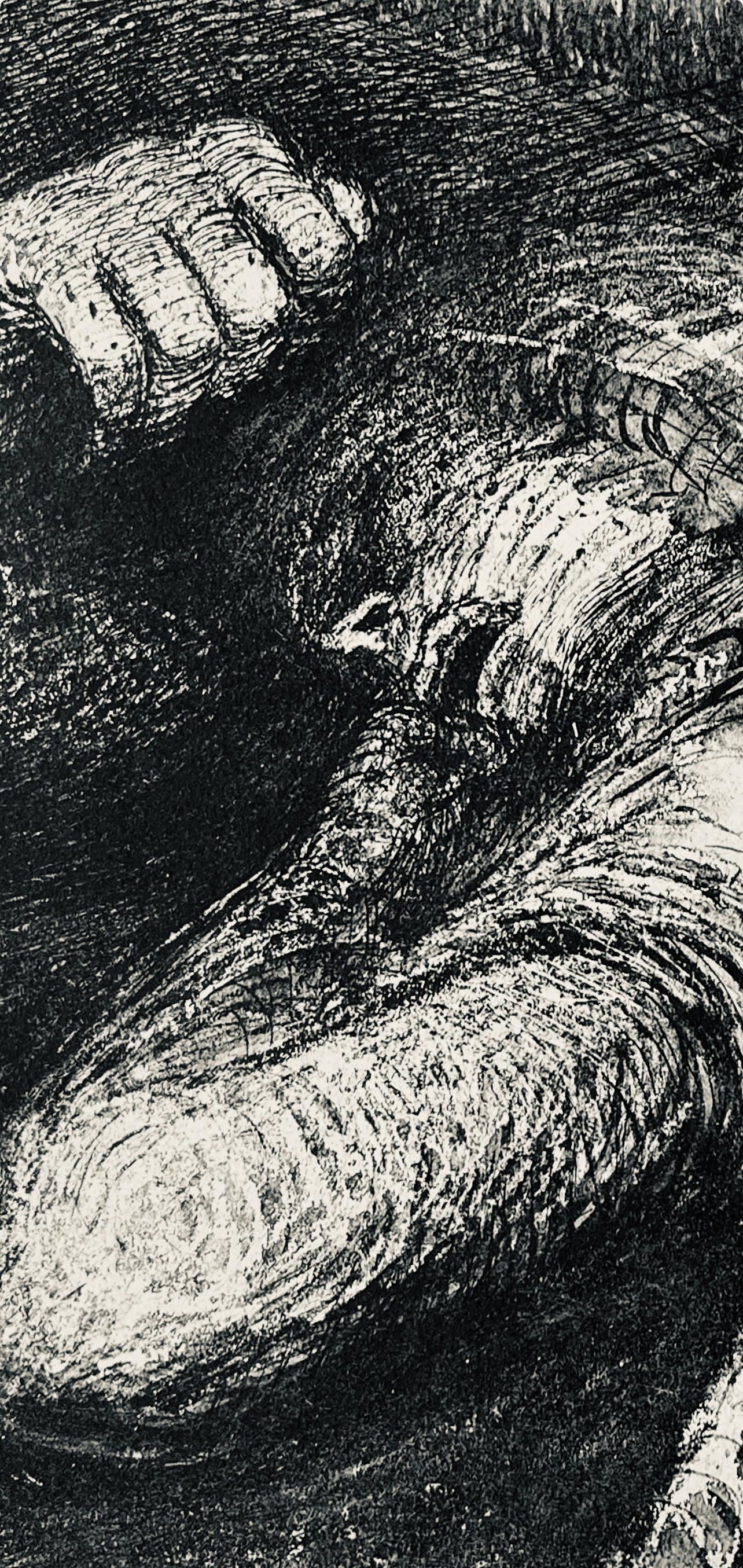 Henry Moore, Two Sleeping Shelterers (Detail), The Drawings Of Henry Moore, Lithograph