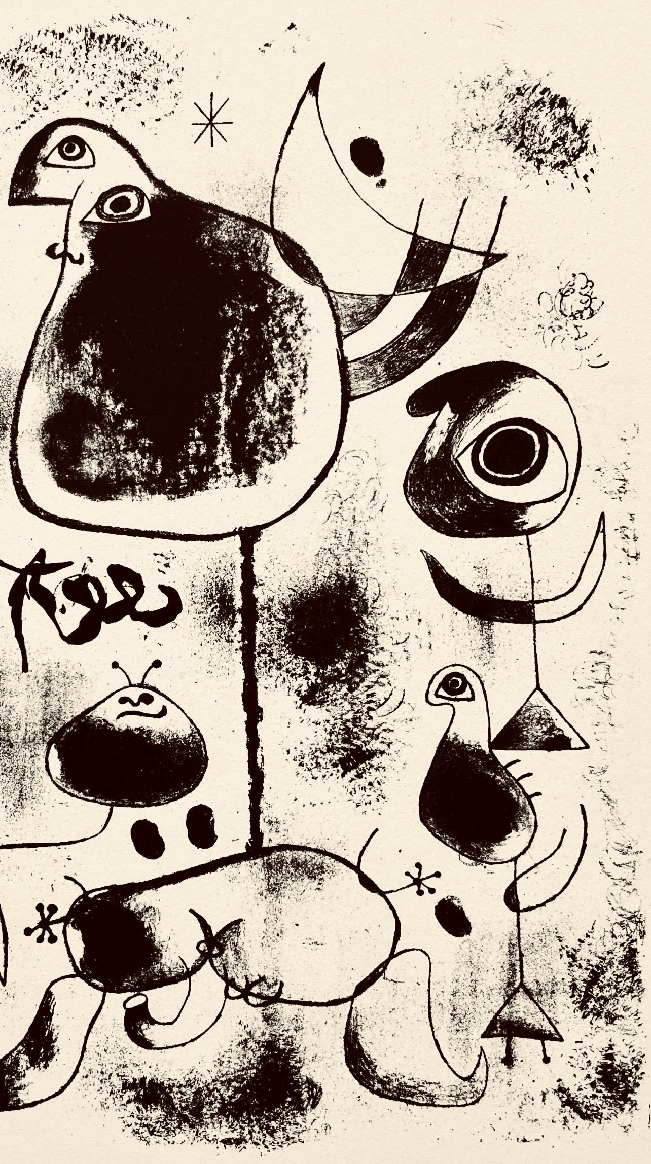 Joan Mir, Composition, The Prints Of Joan Miro, Etching