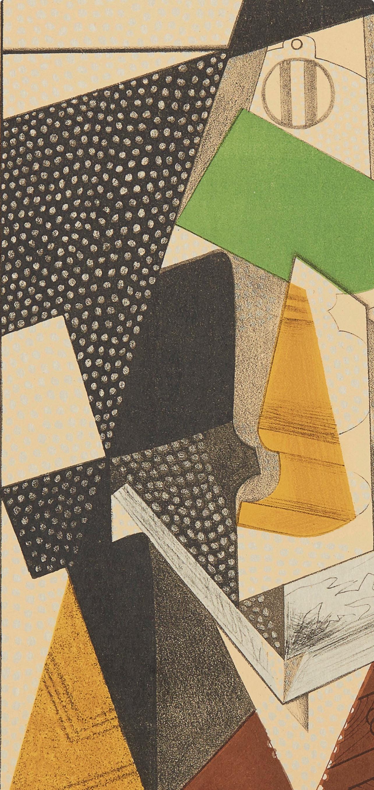 Juan Gris, La Lampe (Kahnweiler 1969), Au Soleil Du Plafond, Lithograph