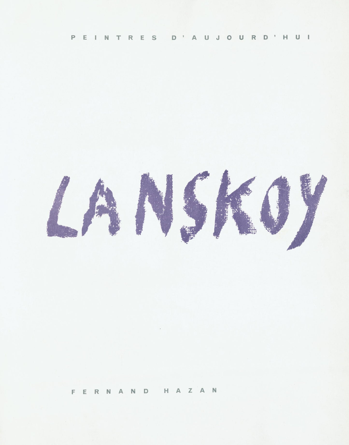 Andr Lanskoy, Composition, Andr Lanskoy, Peintres D'Aujourd'Hui, Lithograph