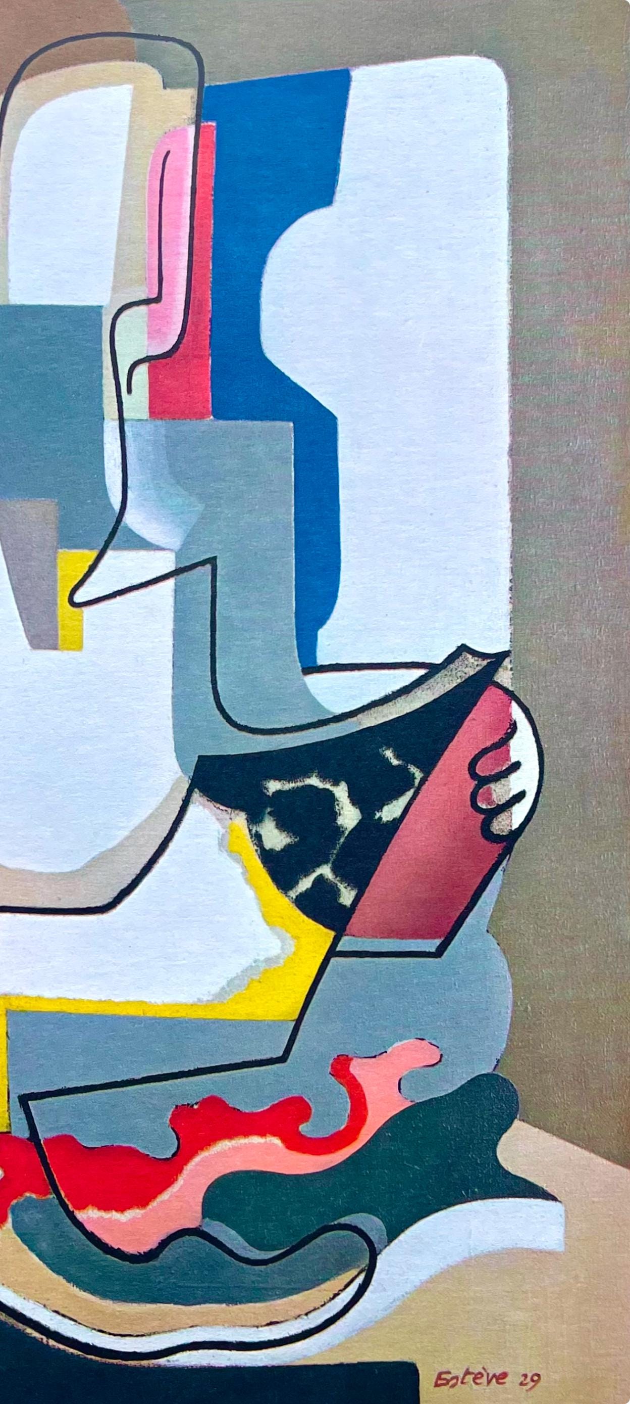 Maurice Estve, Composition, Maurice Estve, Peintres D'Aujourd'Hui, Lithograph