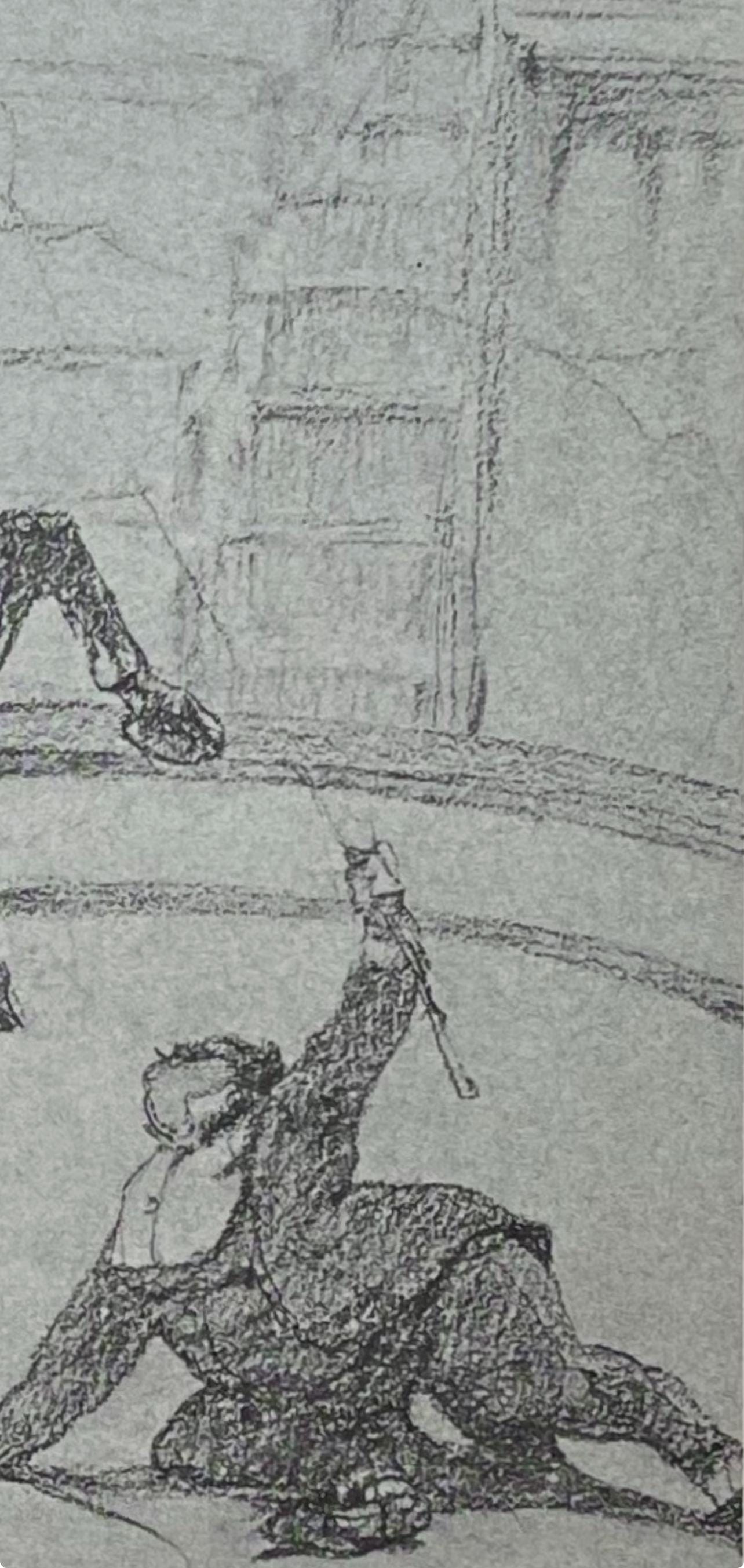 Henri De Toulouse-Lautrec, Performing Horse, Henri De Toulouse-Lautrec, At The Circus, Lithograph