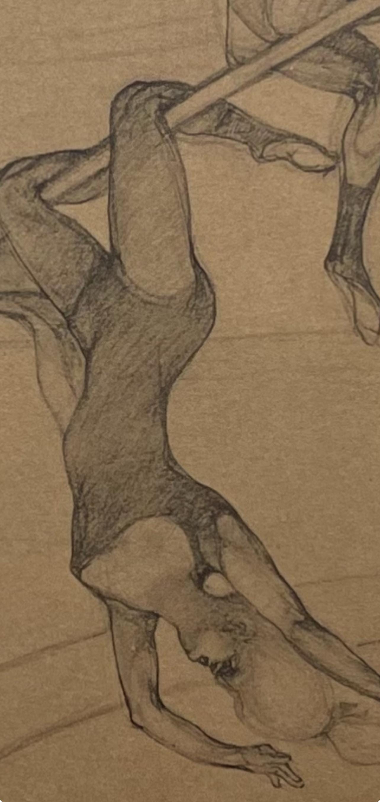 Henri De Toulouse-Lautrec, The Flying Trapeze, Henri De Toulouse-Lautrec, At The Circus, Lithograph