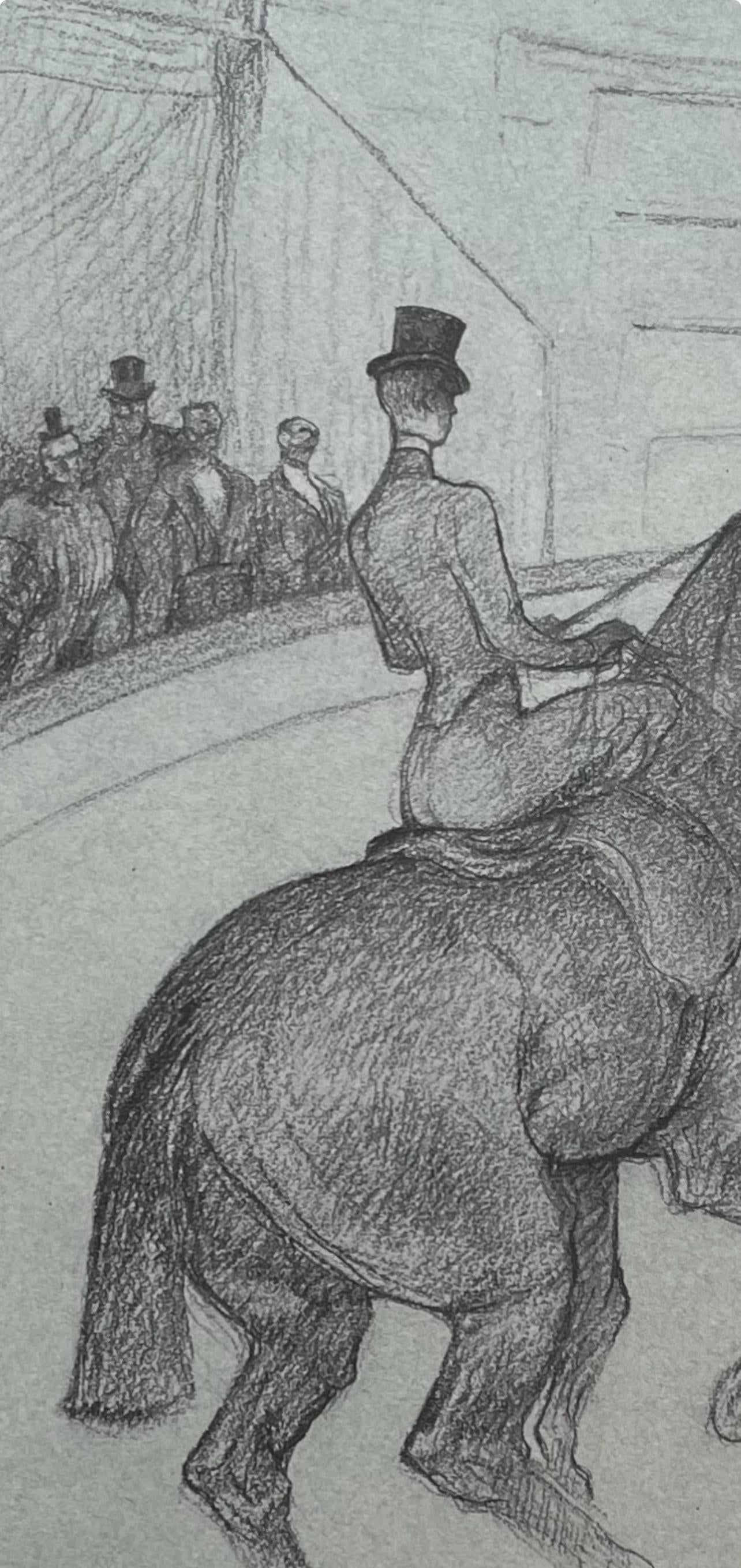 Henri De Toulouse-Lautrec, Haute Cole Equestrienne: The Tandem, Henri De Toulouse-Lautrec, At The