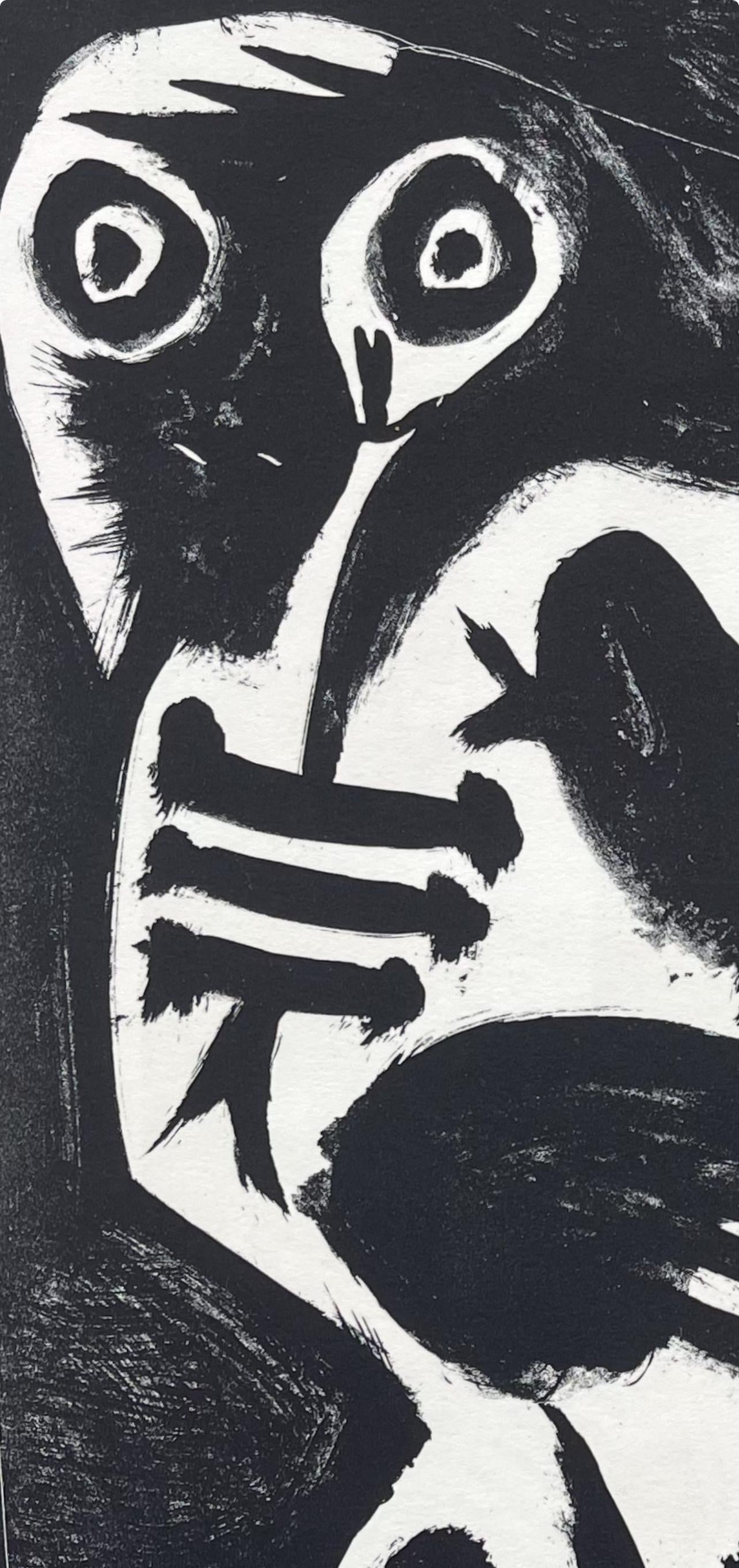 Pablo Picasso, Composition, Picasso Lithographs Since 1945, Cincinnati Art Museum, Lithograph