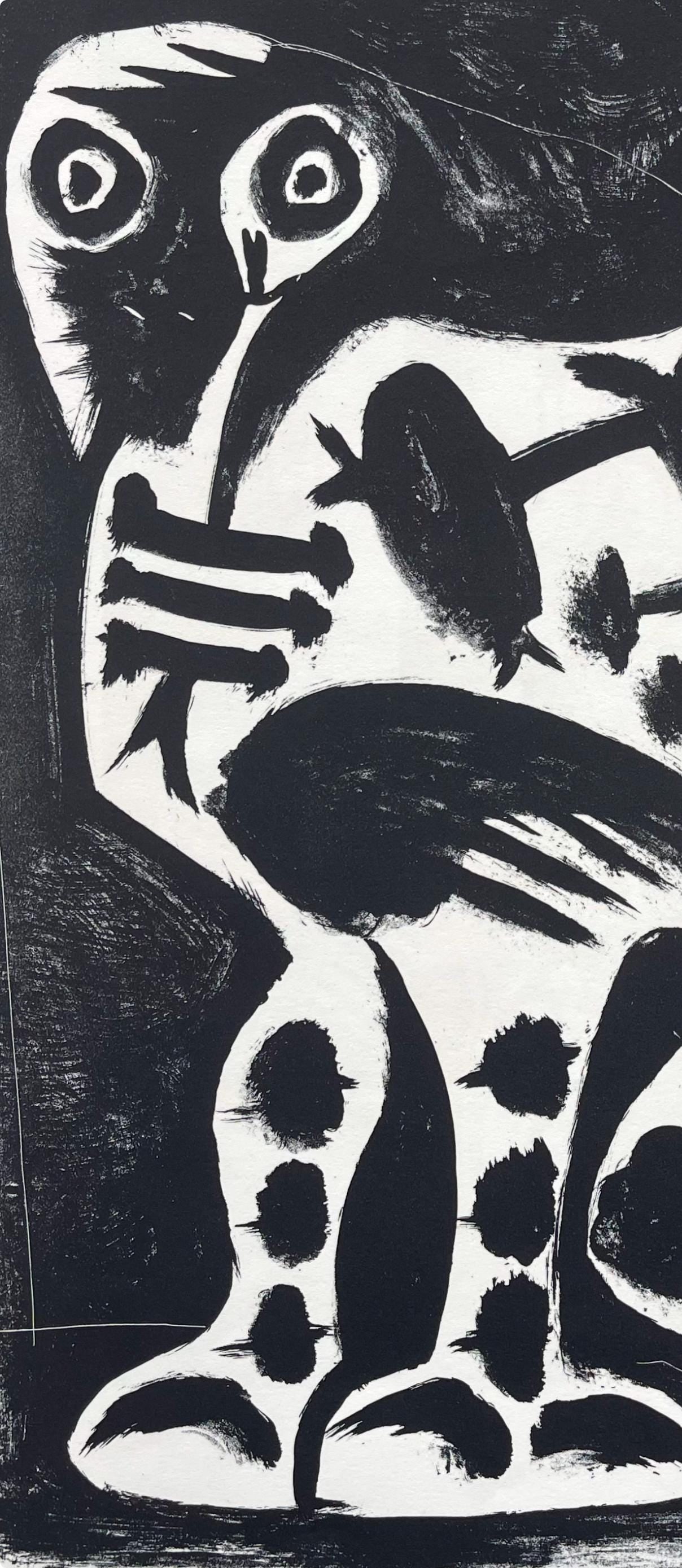 Pablo Picasso, Composition, Picasso Lithographs Since 1945, Cincinnati Art Museum, Lithograph