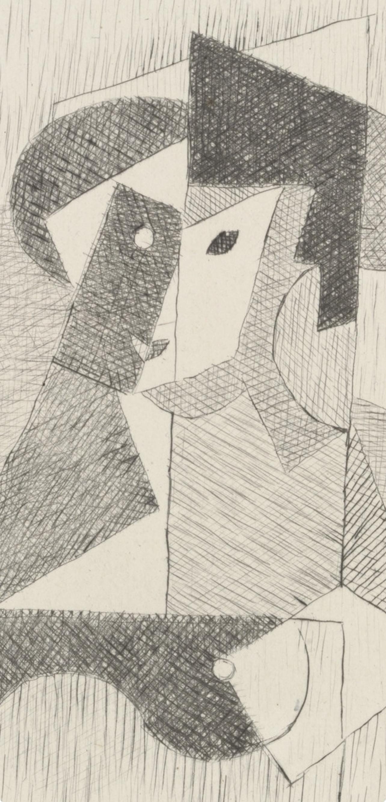 Jean Metzinger, Femme Sa Toilette (Metzinger, Am-18-013), Du Cubisme, Etching