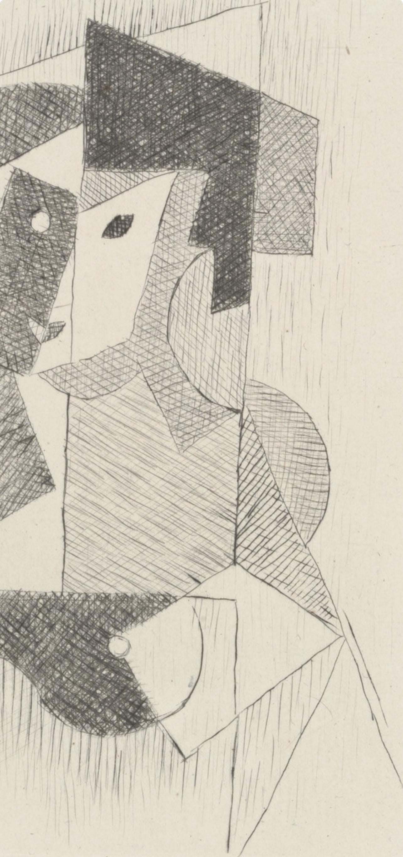 Jean Metzinger, Femme Sa Toilette (Metzinger, Am-18-013), Du Cubisme, Etching