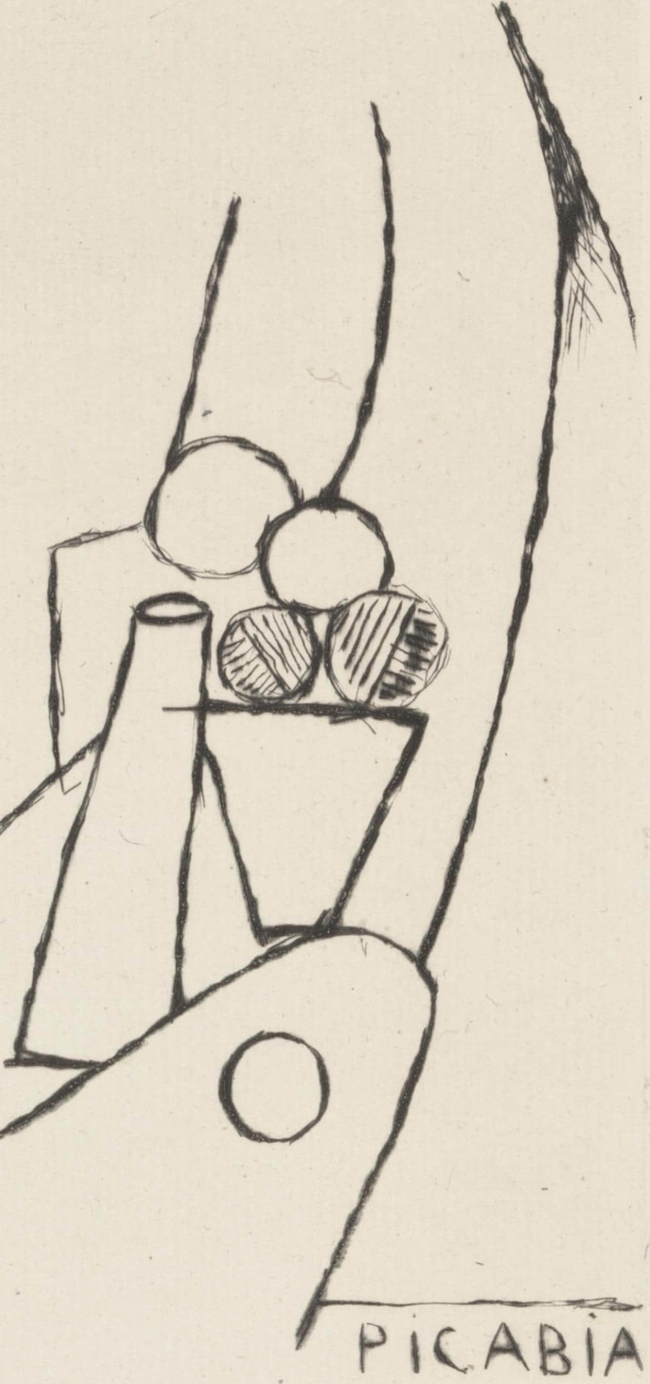 Francis Picabia, Composition, Du Cubisme, Etching