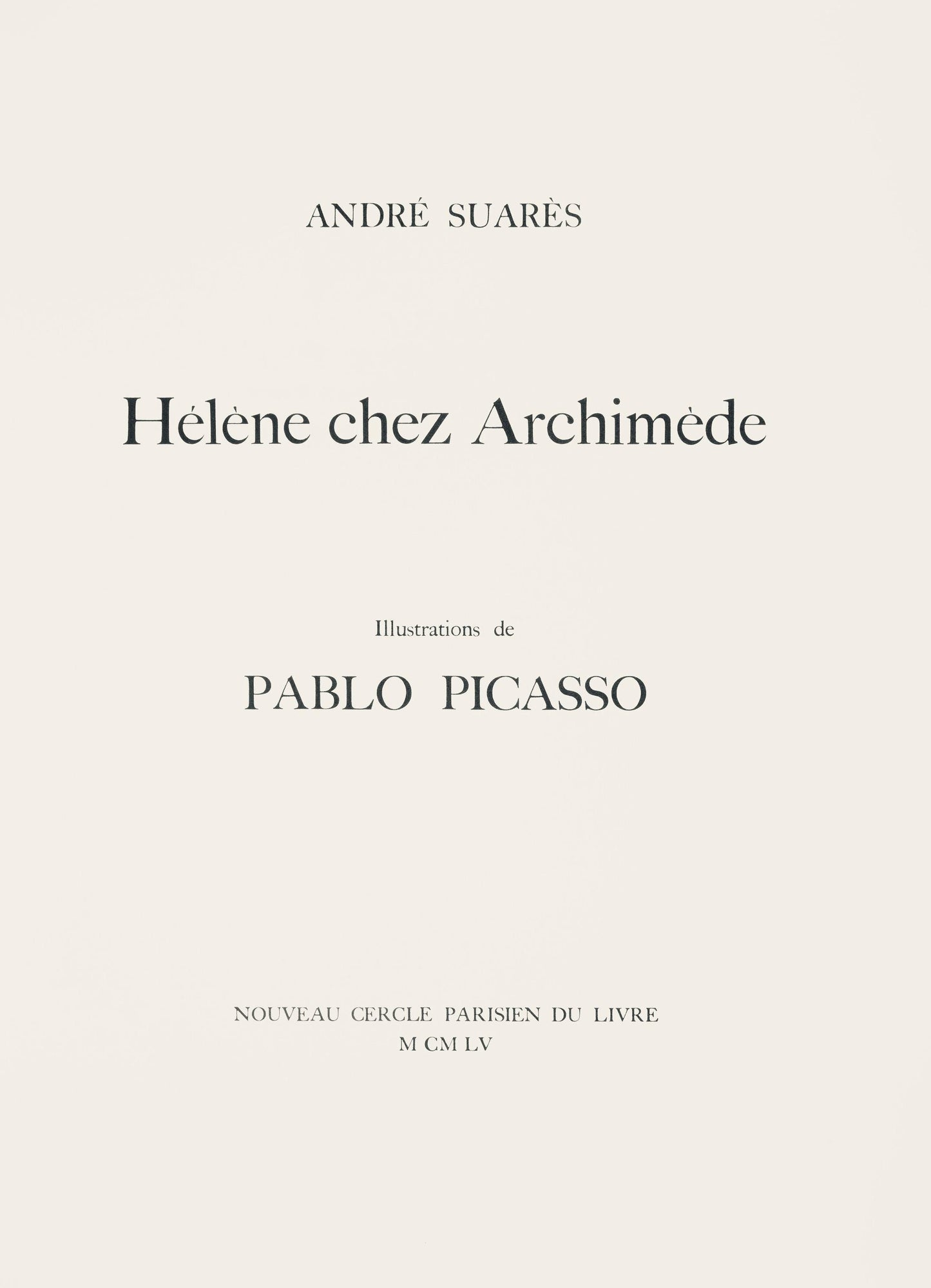 Pablo Picasso, Composition (Monod 10485), Hlne Chez Archive De Illustrations De Pablo Picasso,