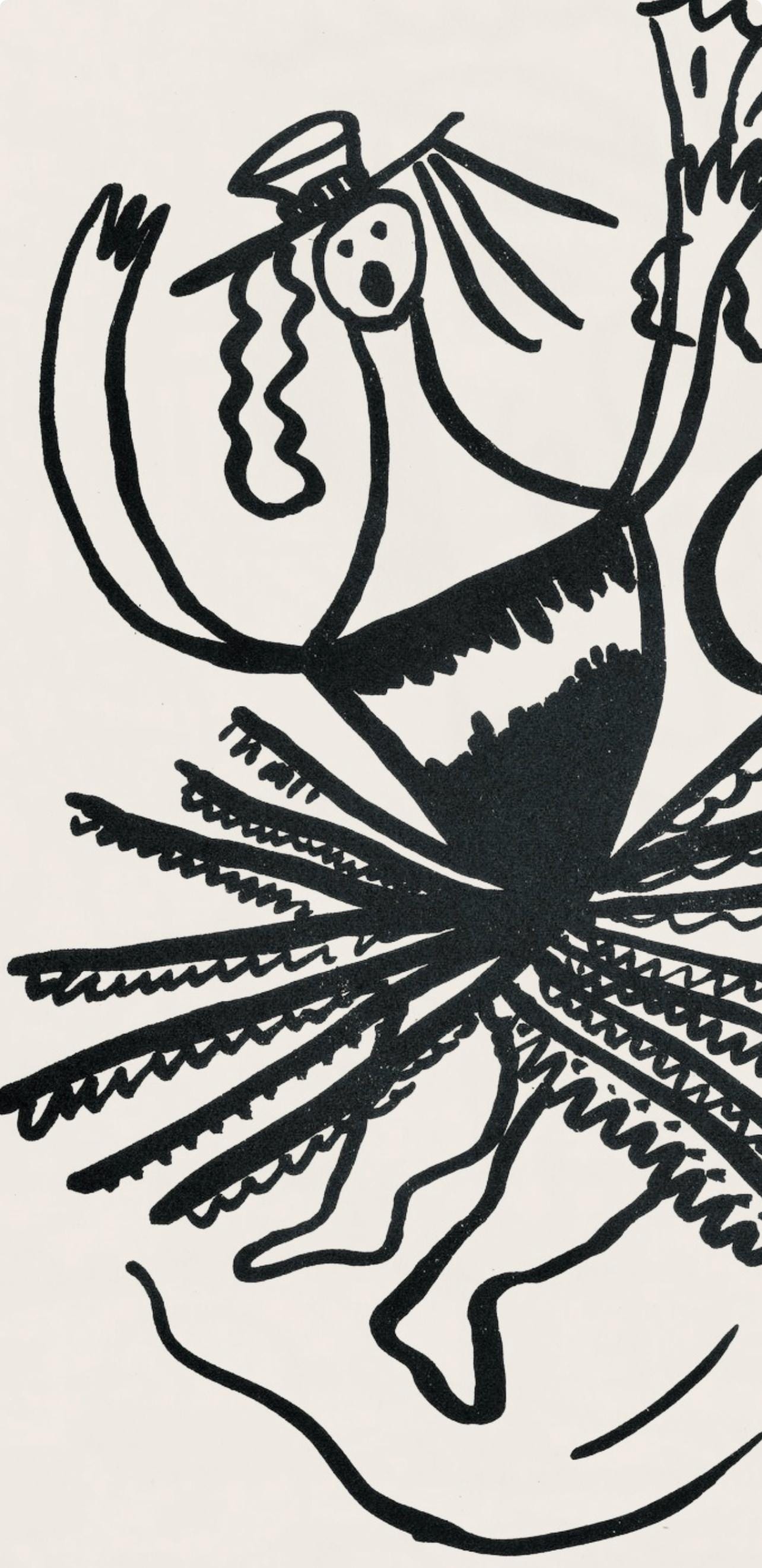 Fernand Lger, Composition, Cirque, Lithographies Originales, Lithograph