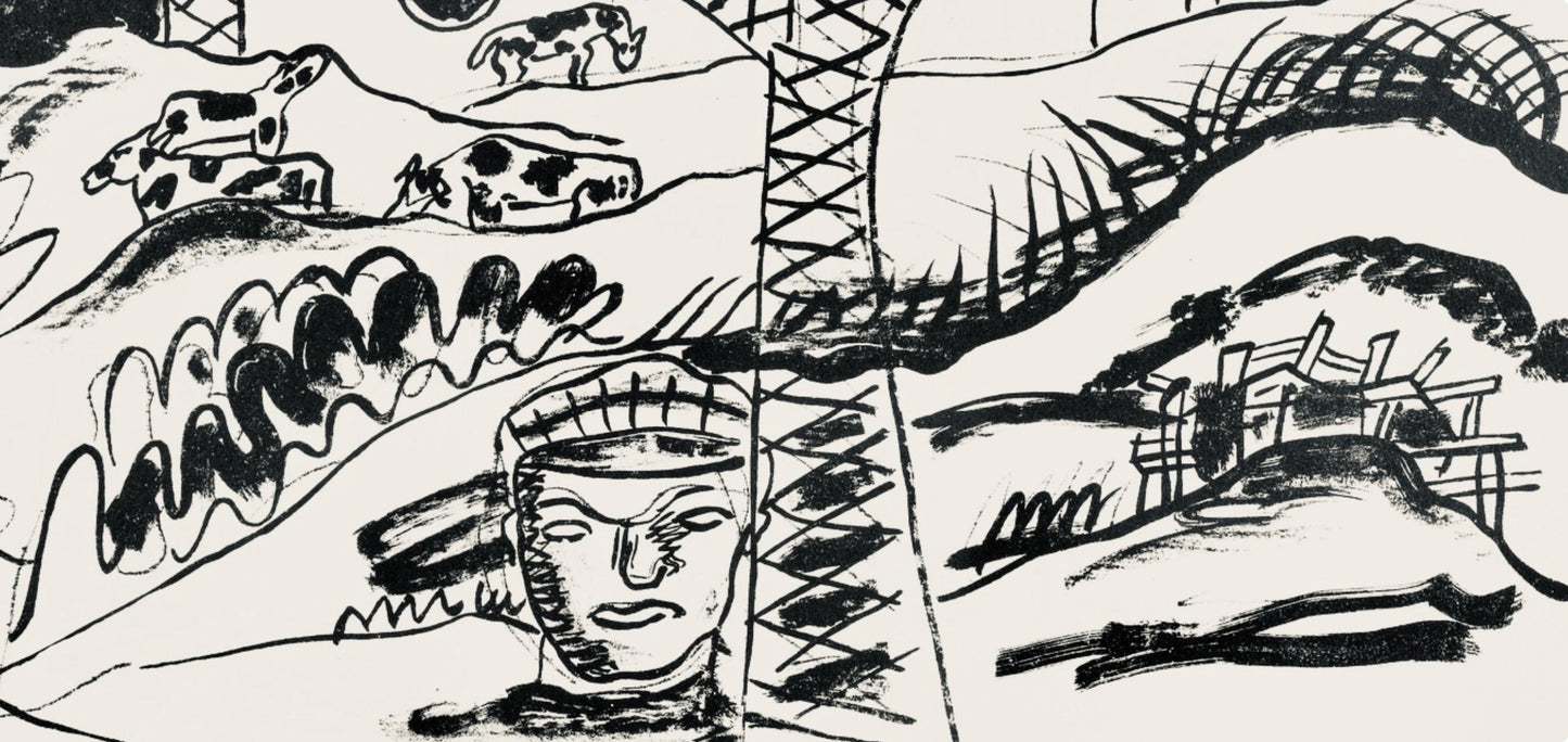 Fernand Lger, Composition, Cirque, Lithographies Originales, Lithograph