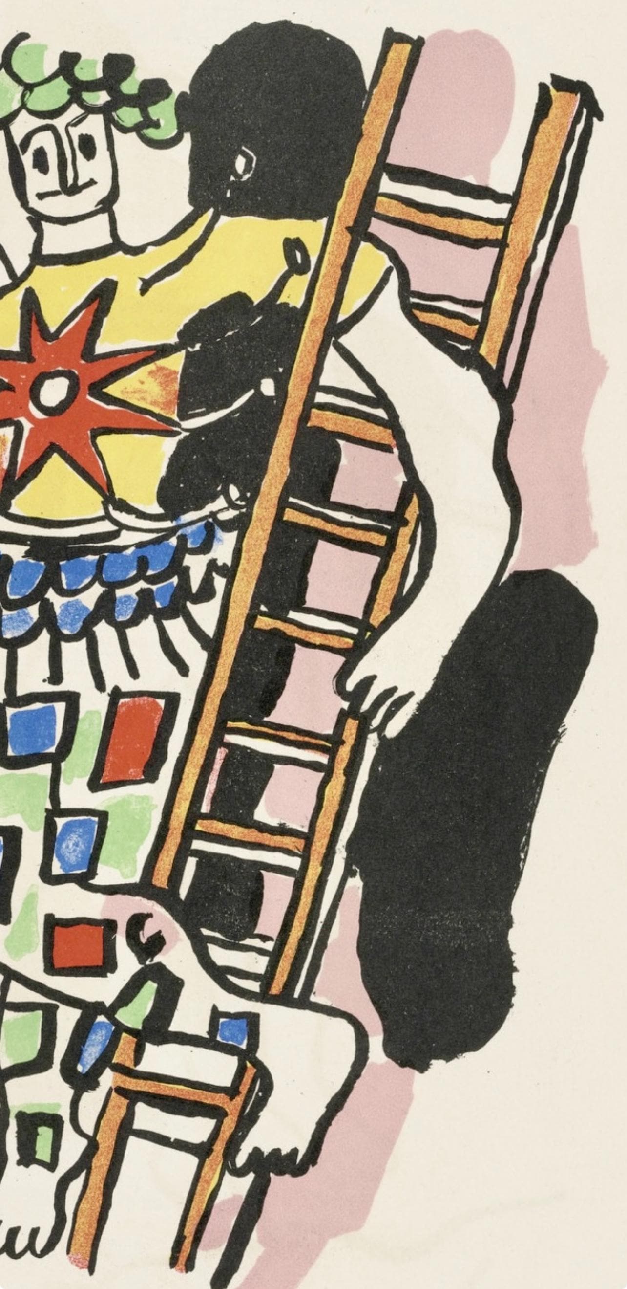 Fernand Lger, Composition, Cirque, Lithographies Originales, Lithograph