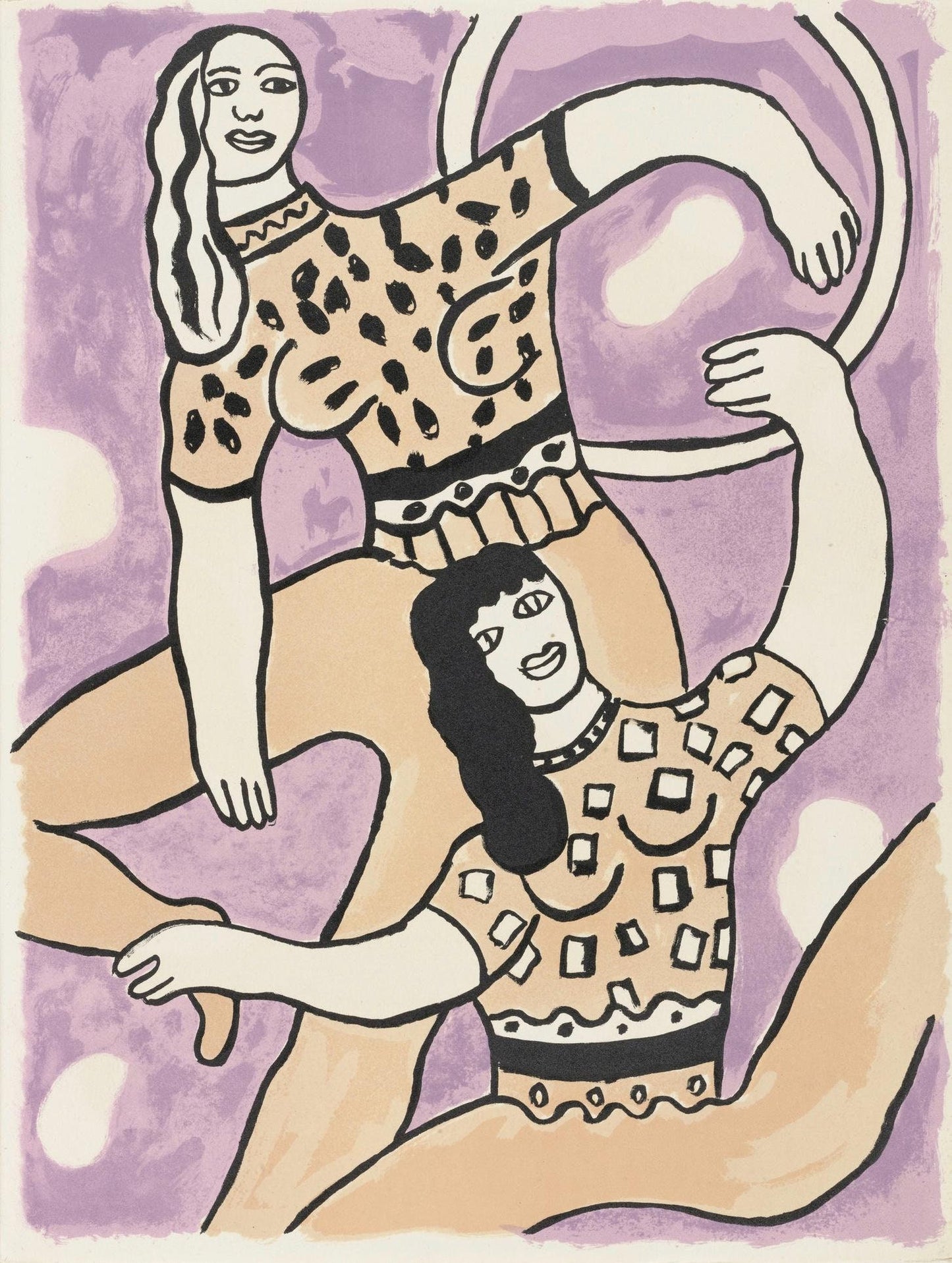 Fernand Lger, Composition, Cirque, Lithographies Originales, Lithograph
