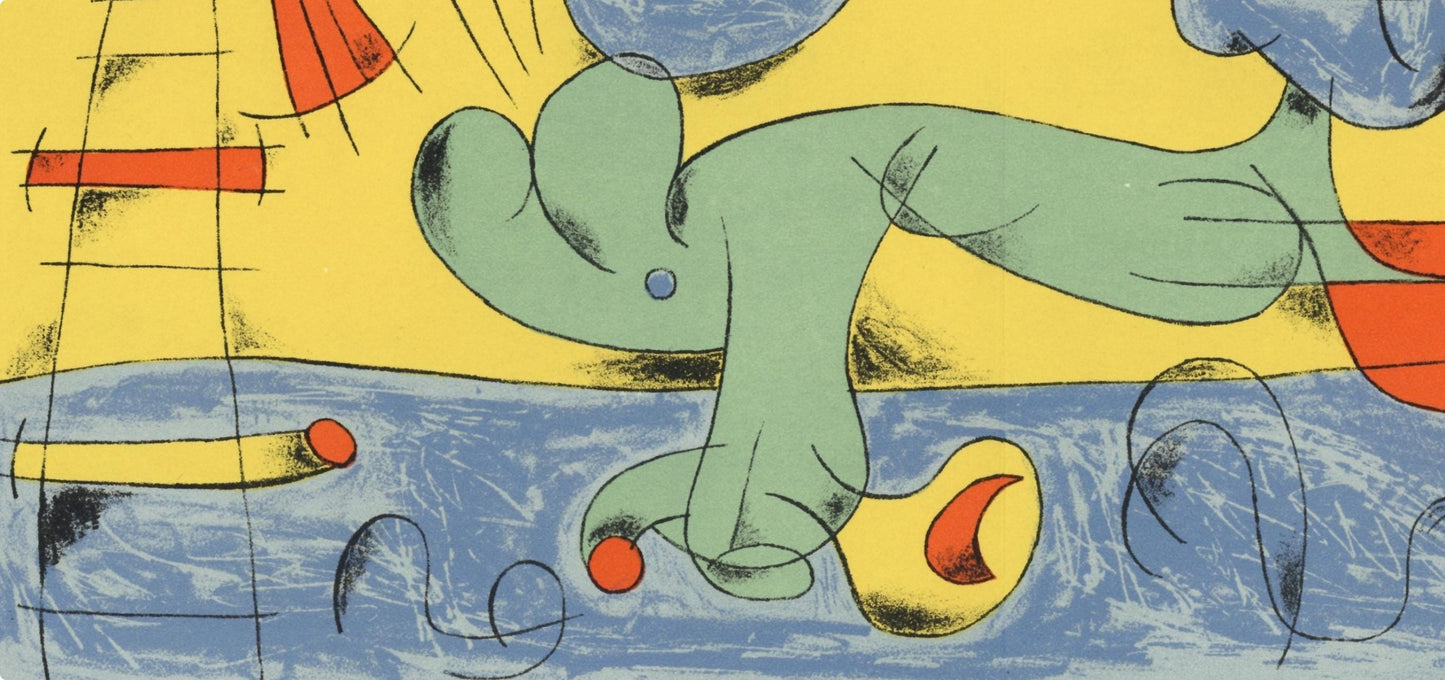 Joan Mir, Composition (Cramer 39), Joan Mir, Lithograph