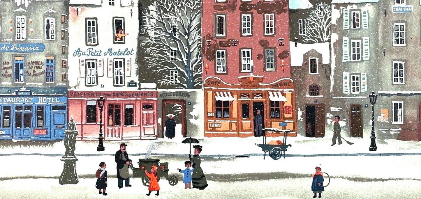 Michel Delacroix, Chauds Les Marrons, Lithograph