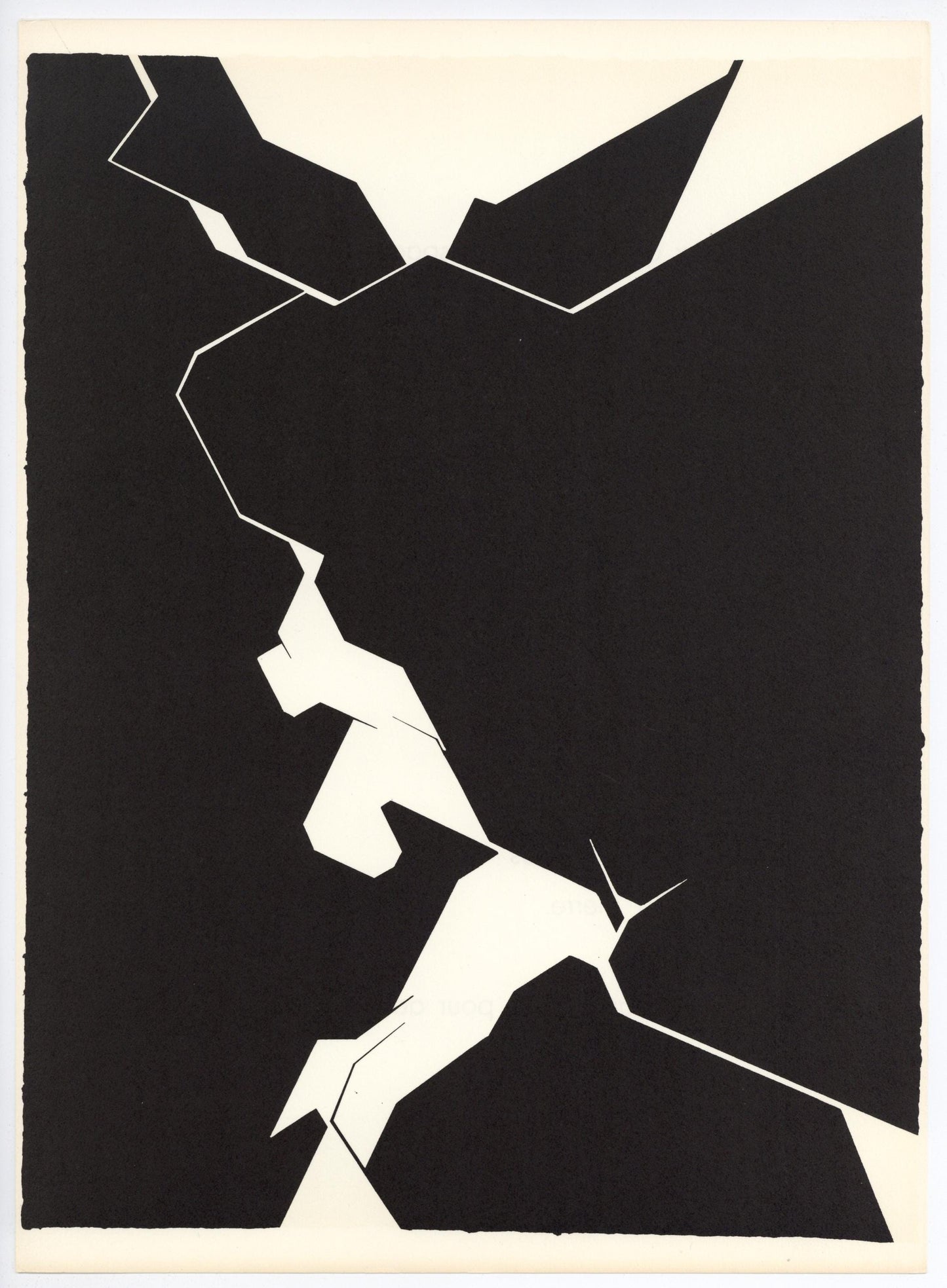 Pablo Palazuelo, Composition, Derrire Le Miroir, Lithograph