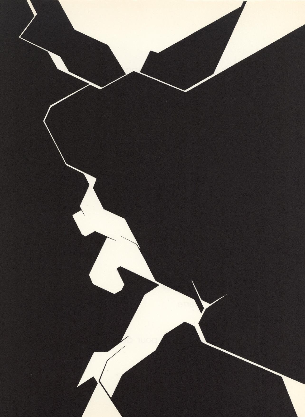 Pablo Palazuelo, Composition, Derrire Le Miroir, Lithograph