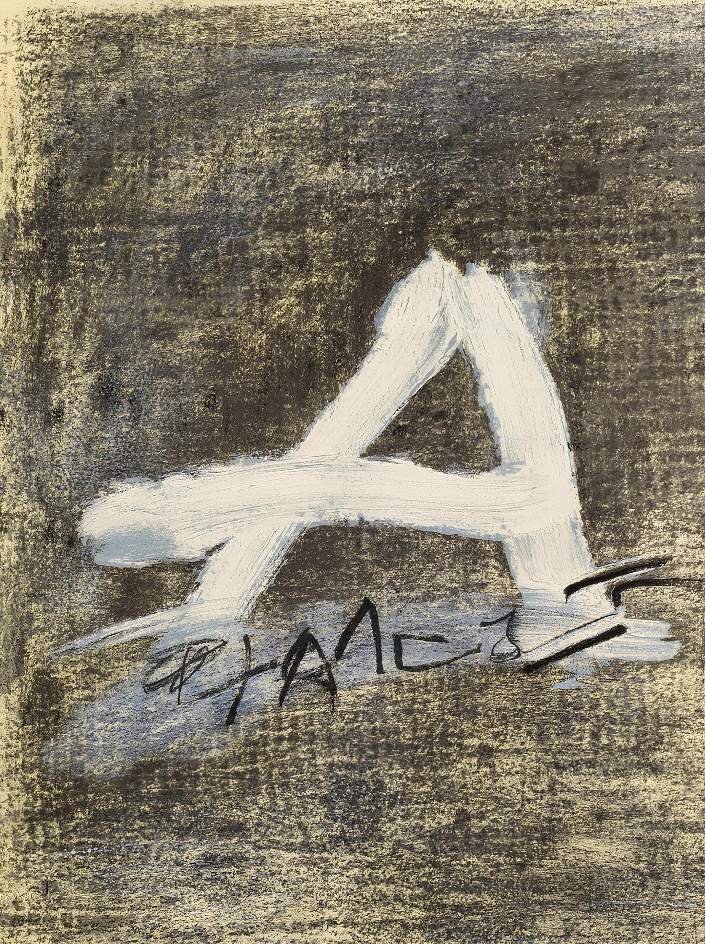 Antoni Tpies, Composition, Derrire Le Miroir, Lithograph