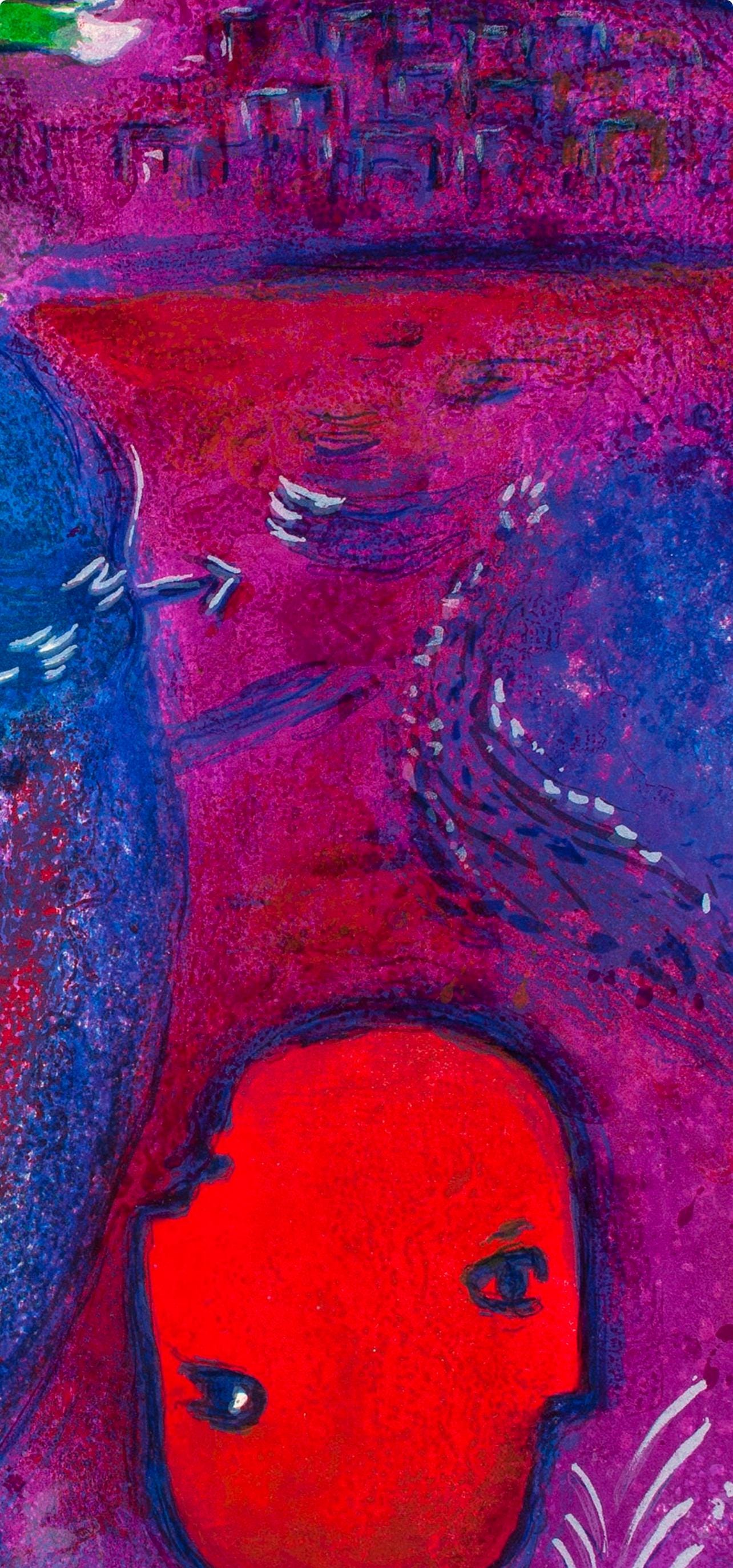 Marc Chagall, Songe De Lamon Et De Dryas, Daphnis Et Chlo, Hliogravure