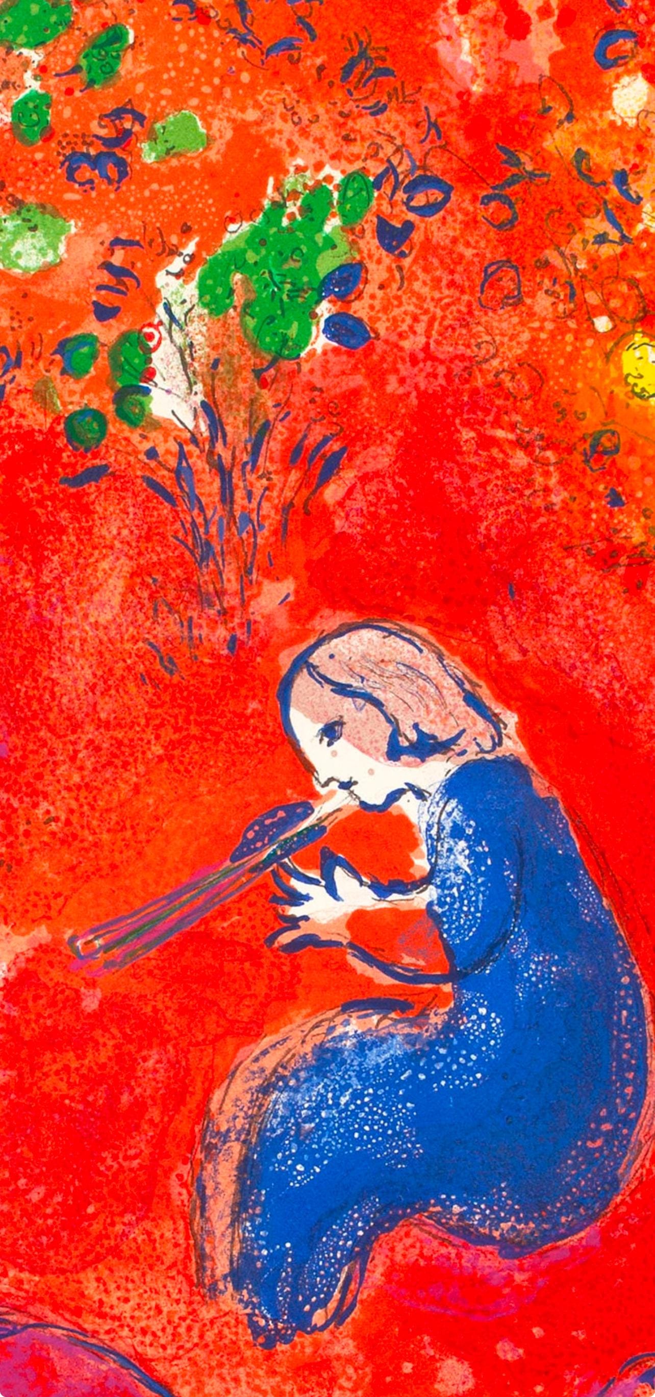 Marc Chagall, A Midi, L'T, Daphnis Et Chlo, Hliogravure