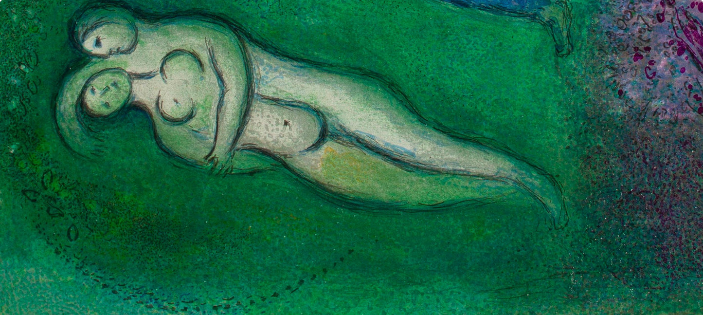 Marc Chagall, Daphnis Et Lycnion, Daphnis Et Chlo, Hliogravure