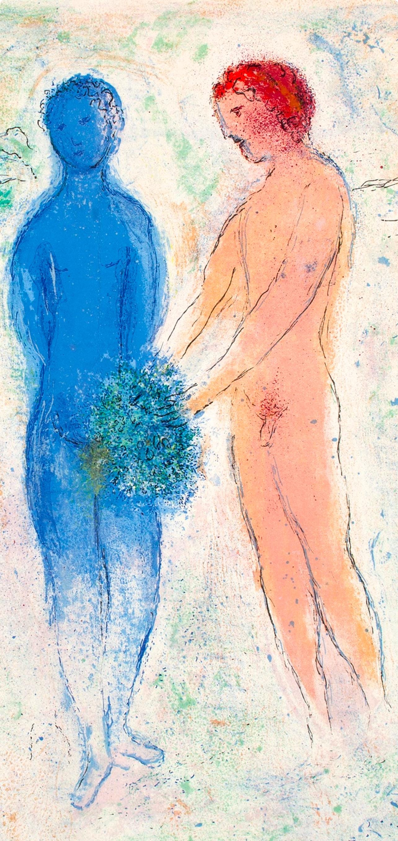 Marc Chagall, Le Jugement De Chlo, Daphnis Et Chlo, Hliogravure