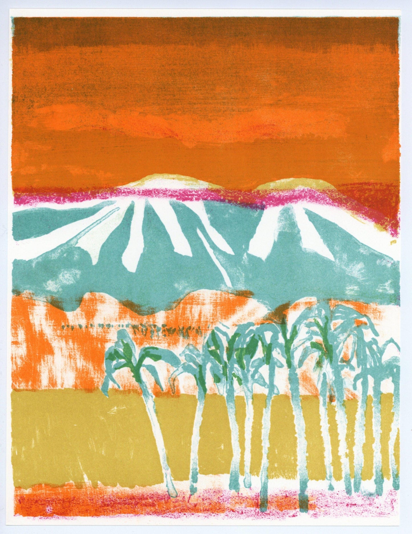 Paul Guiramand, Composition, L'Odysse, Lithograph