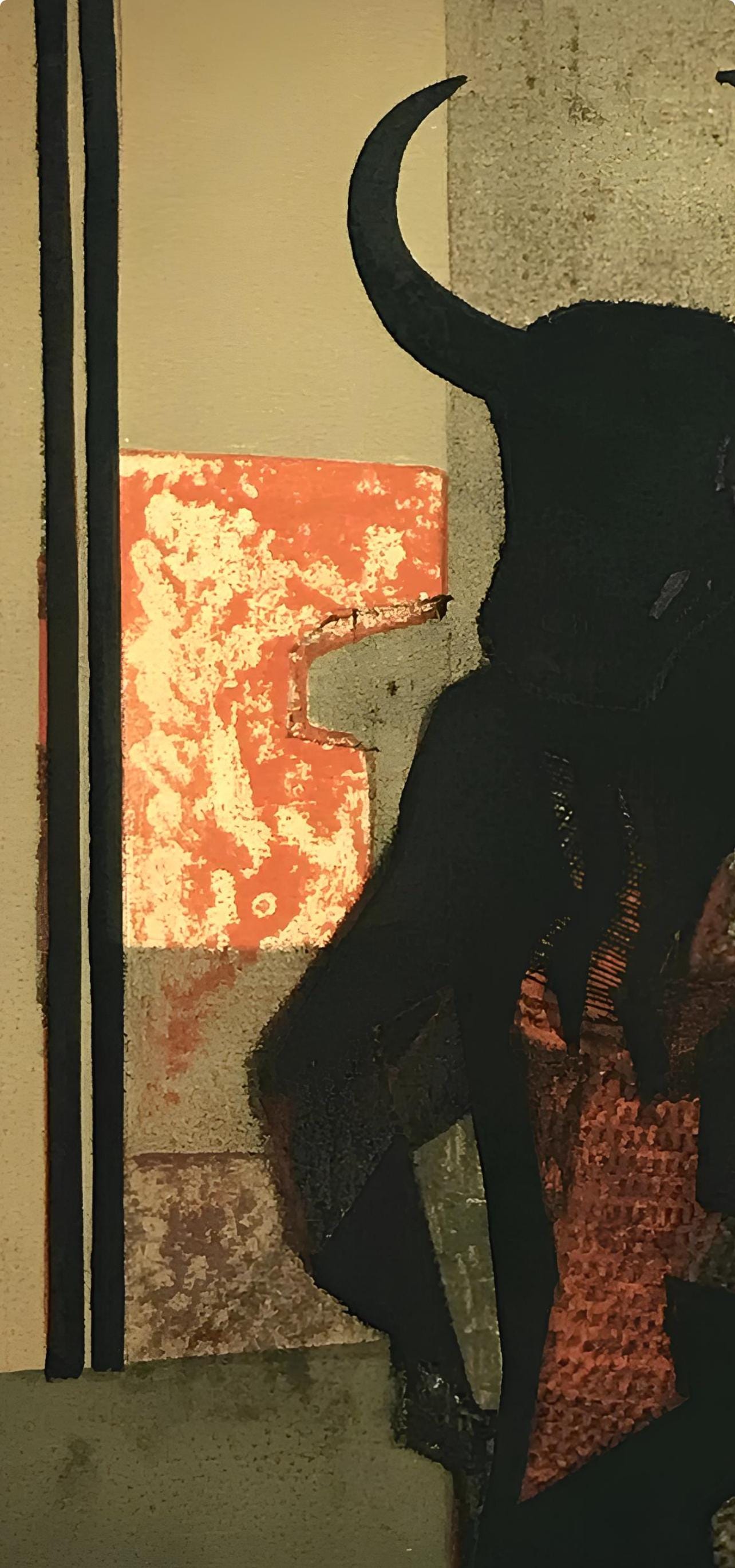 Andr Minaux, Composition, L'Odysse, Lithograph